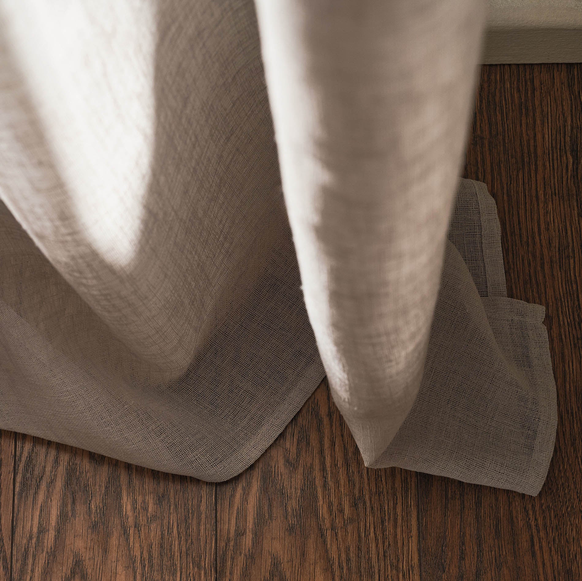 Κουρτίνα με σιρίτι Combe Willow Beige 502/45