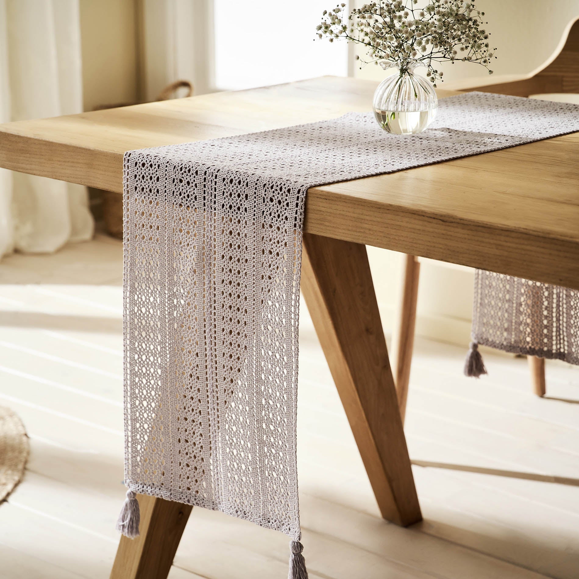 Runner 37x160cm Layla Mauve 047