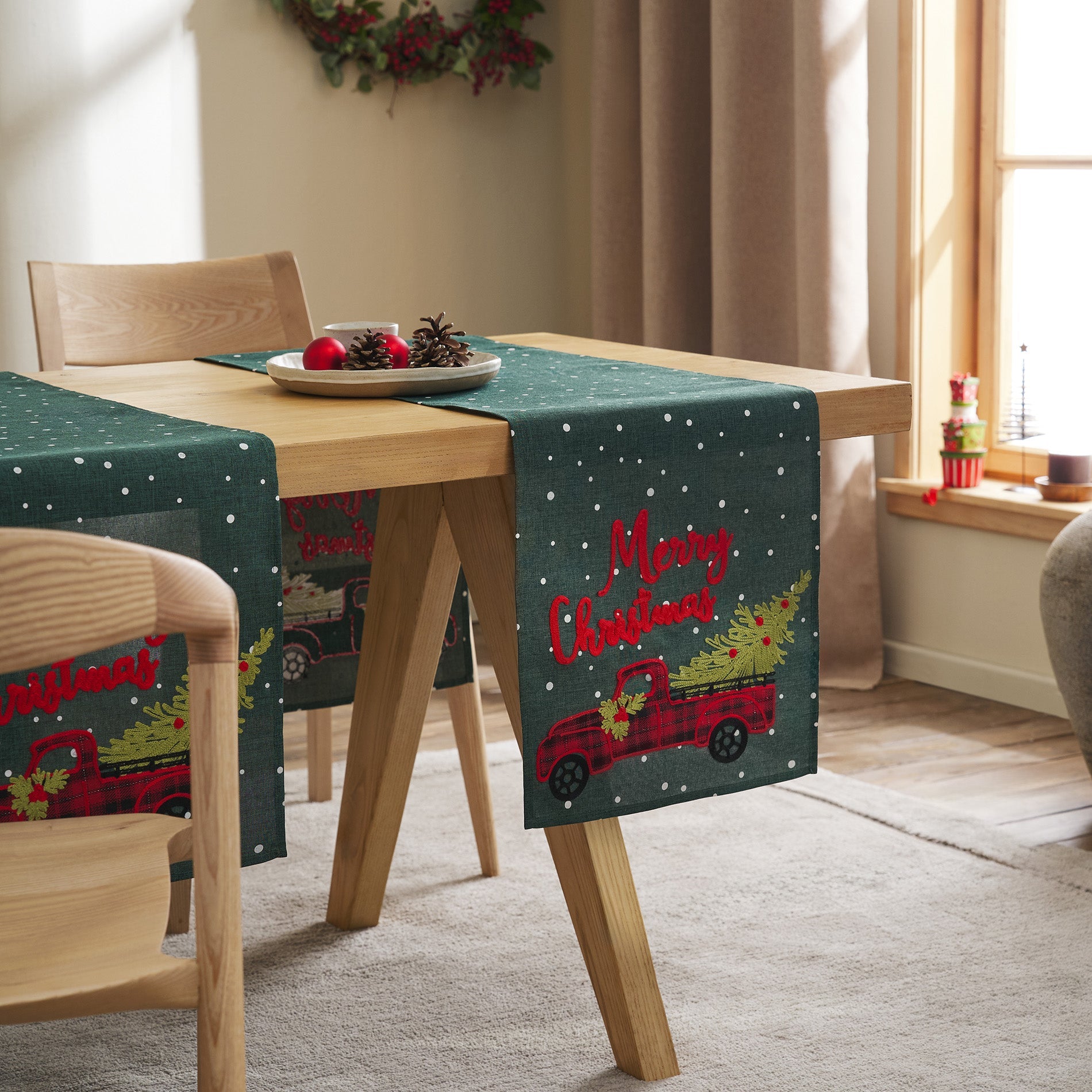 Runner 37x160cm Xmas 286