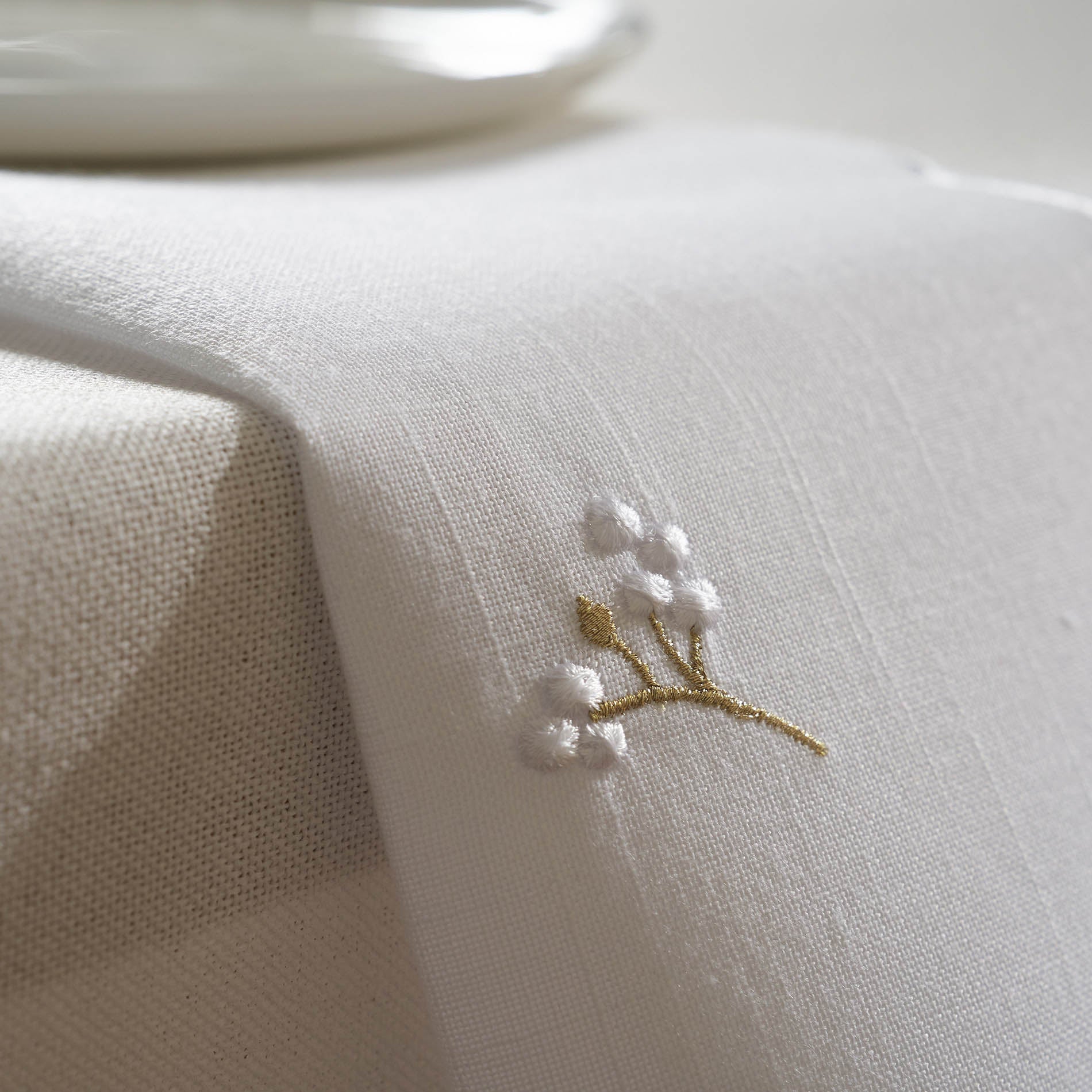 Tablecloth 45x45cm White 191
