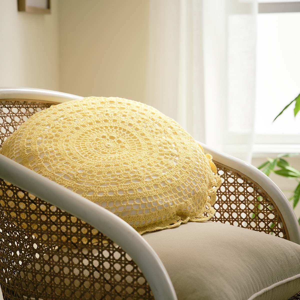 Pillowcase 43cm Ilesha Pollen Yellow 253