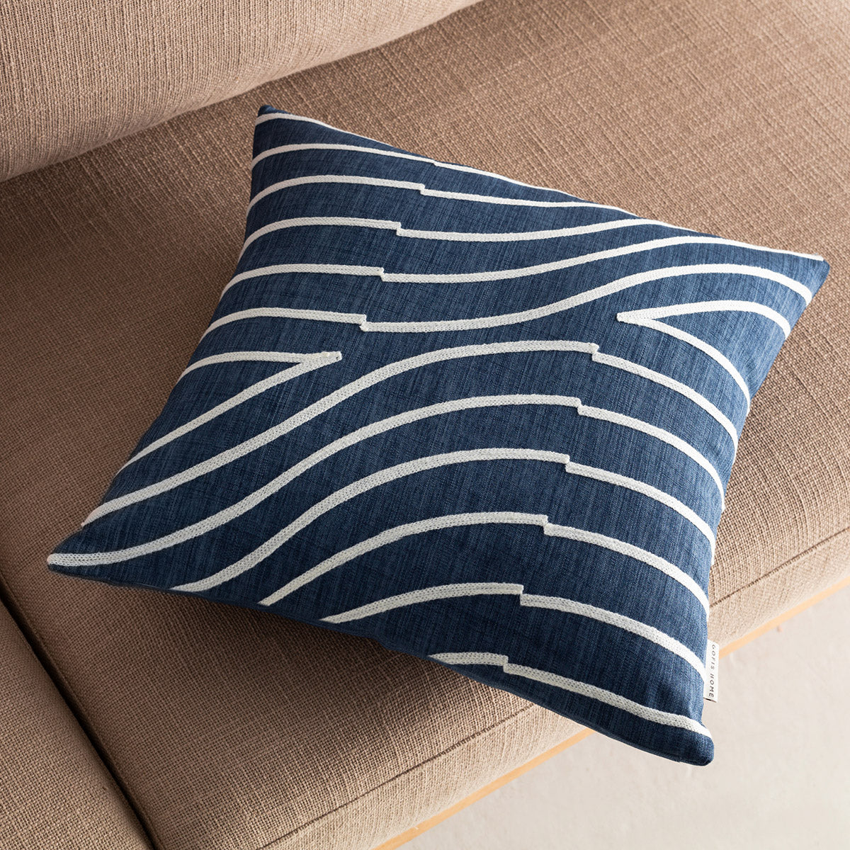 Pillowcase 43x43cm Amon Blue Jean 261