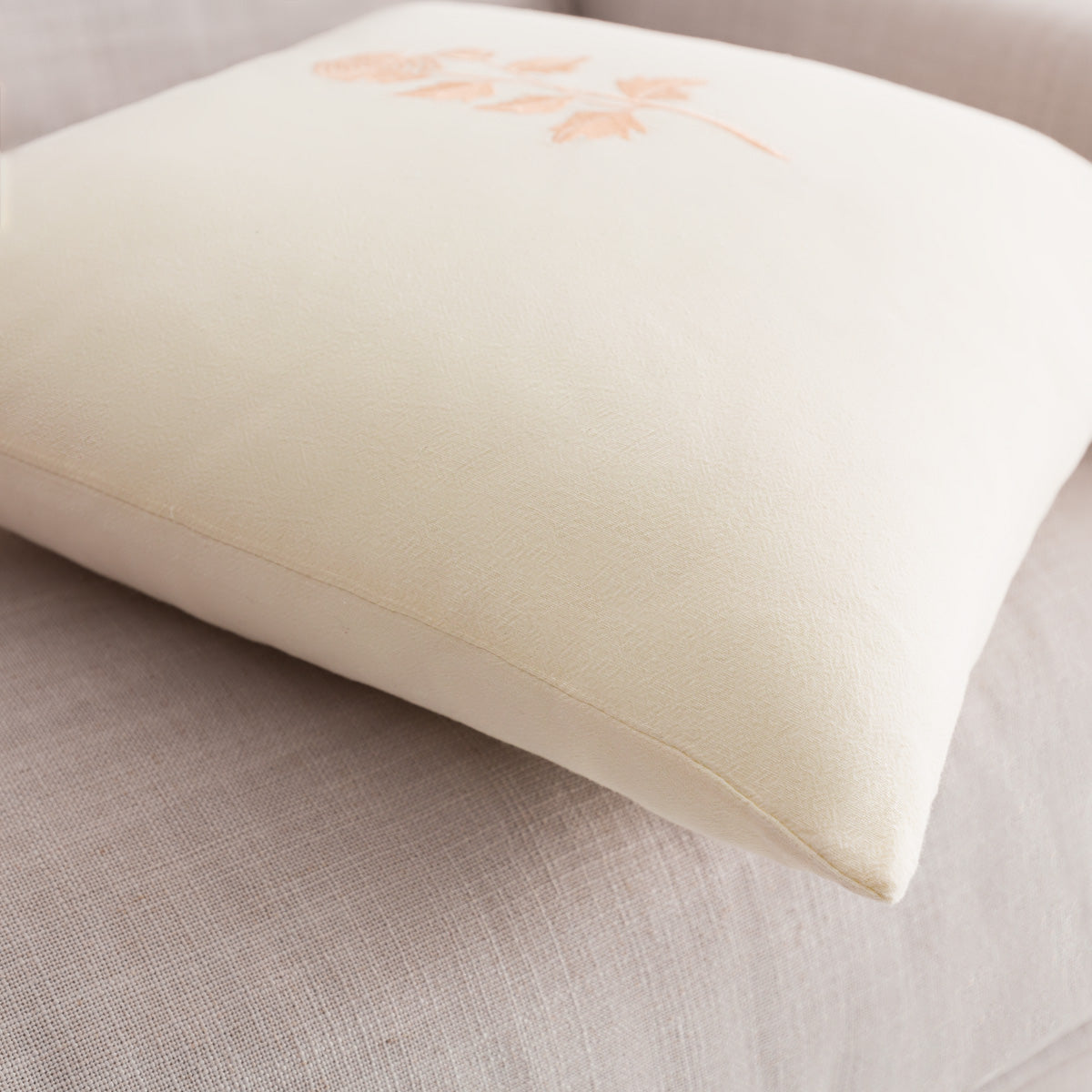 Μαξιλαροθήκη 43x43cm Yolanthe Vanilla 484/ 05