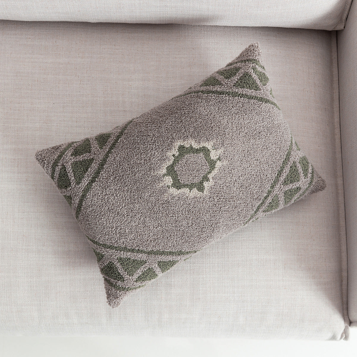 Μαξιλαροθήκη 30x45 Tabitha Γκρι 487/ 15