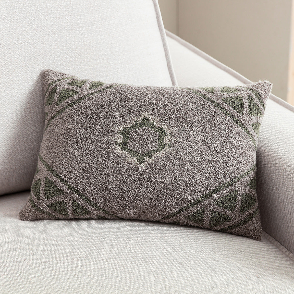 Μαξιλαροθήκη 30x45 Tabitha Γκρι 487/ 15