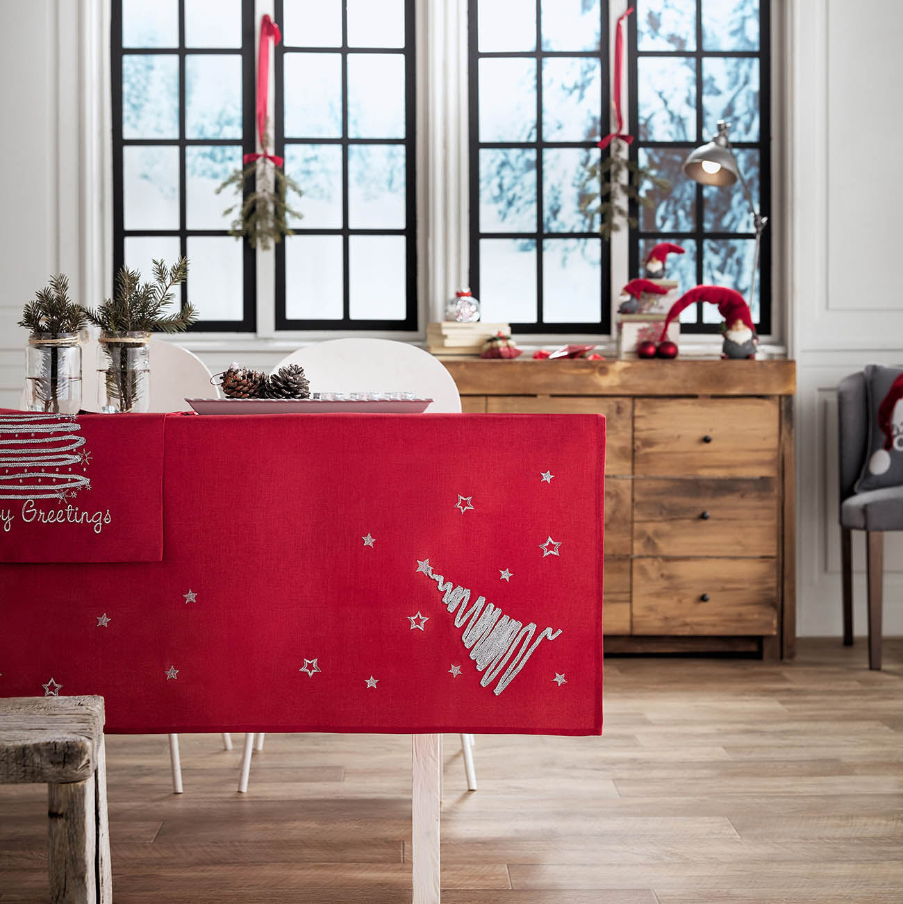 Tablecloth 135x135cm Xmas 231
