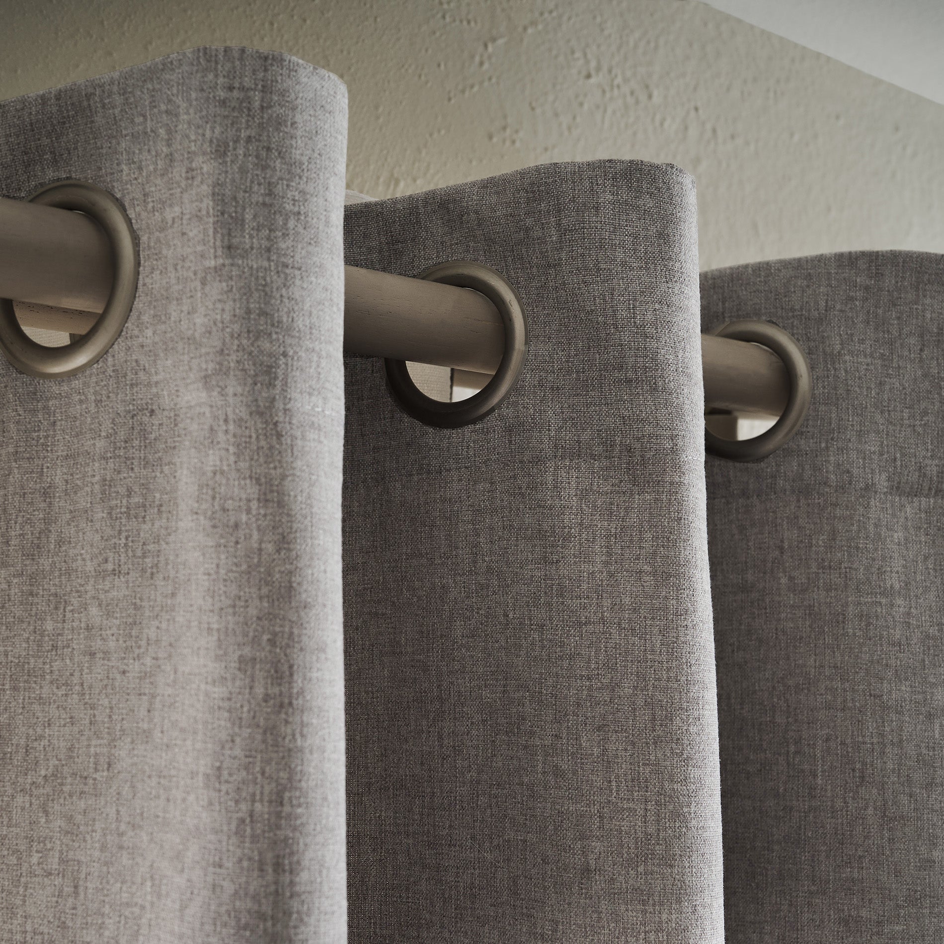 Κουρτίνα με τρουκς 140x280cm Isolde Elephant Grey 460/15