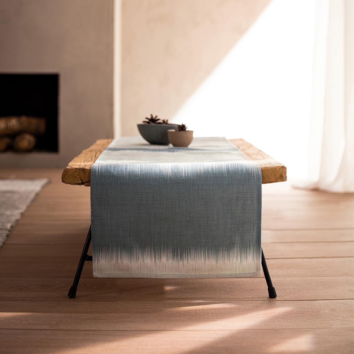 Runner 40x160cm Lisse Γκρι 376/ 15