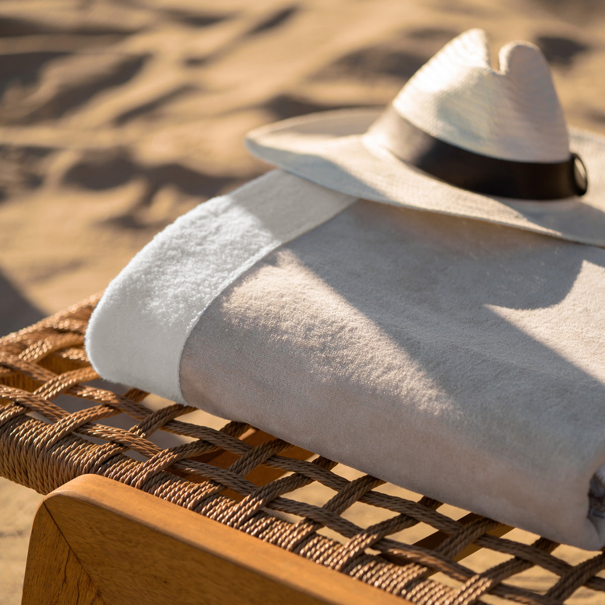 Beach towel 90x170cm Sand / Vanilla 519/ 06