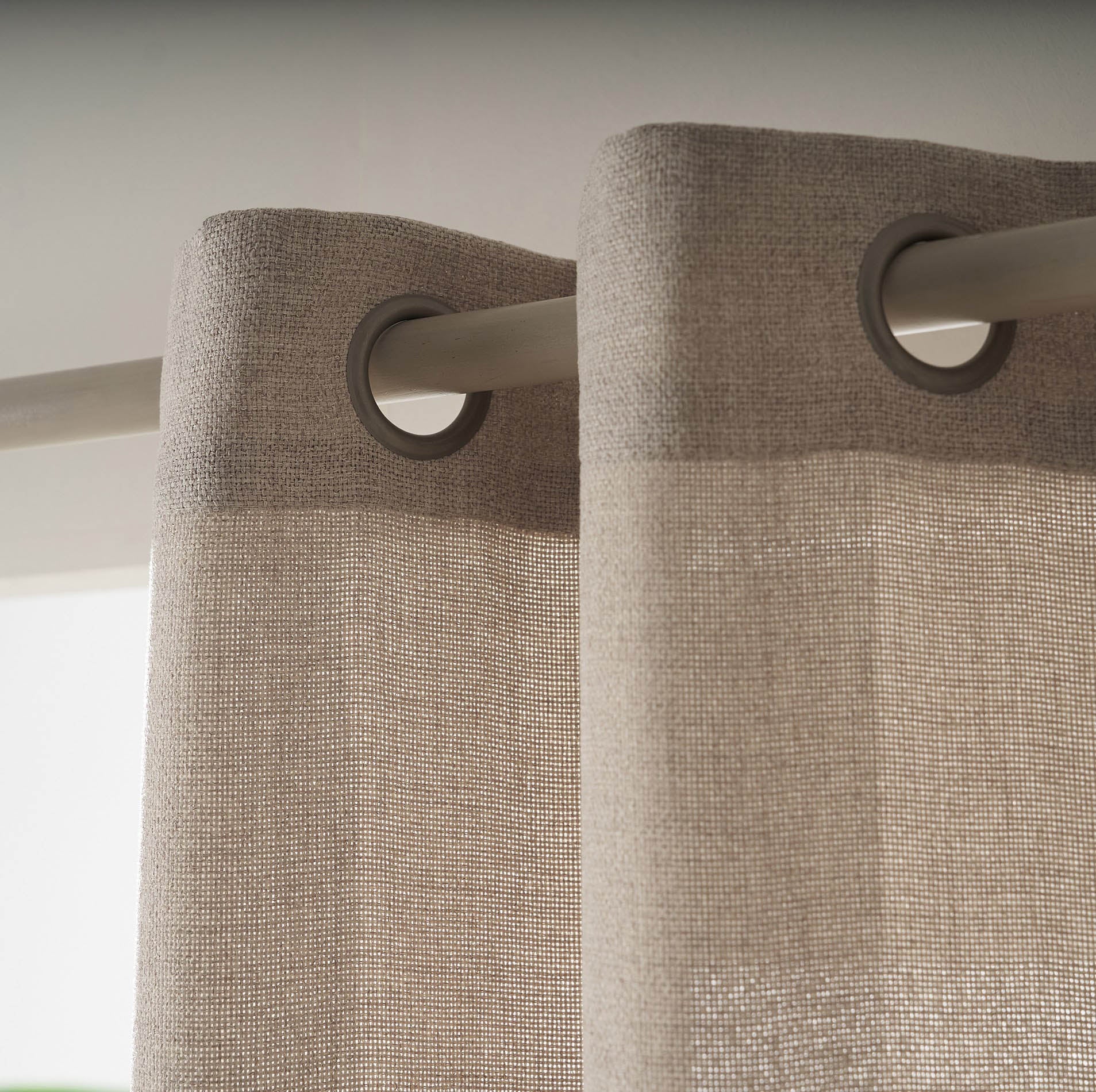 Curtain with studs 140x280cm Magna Beige 495