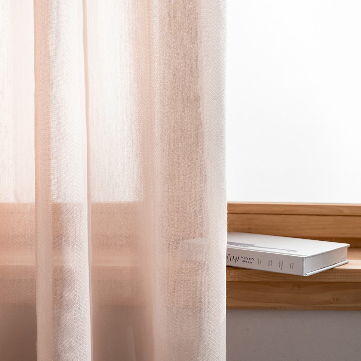 Κουρτίνα με τρουκς 140x280cm Shell Beige 505/ 47