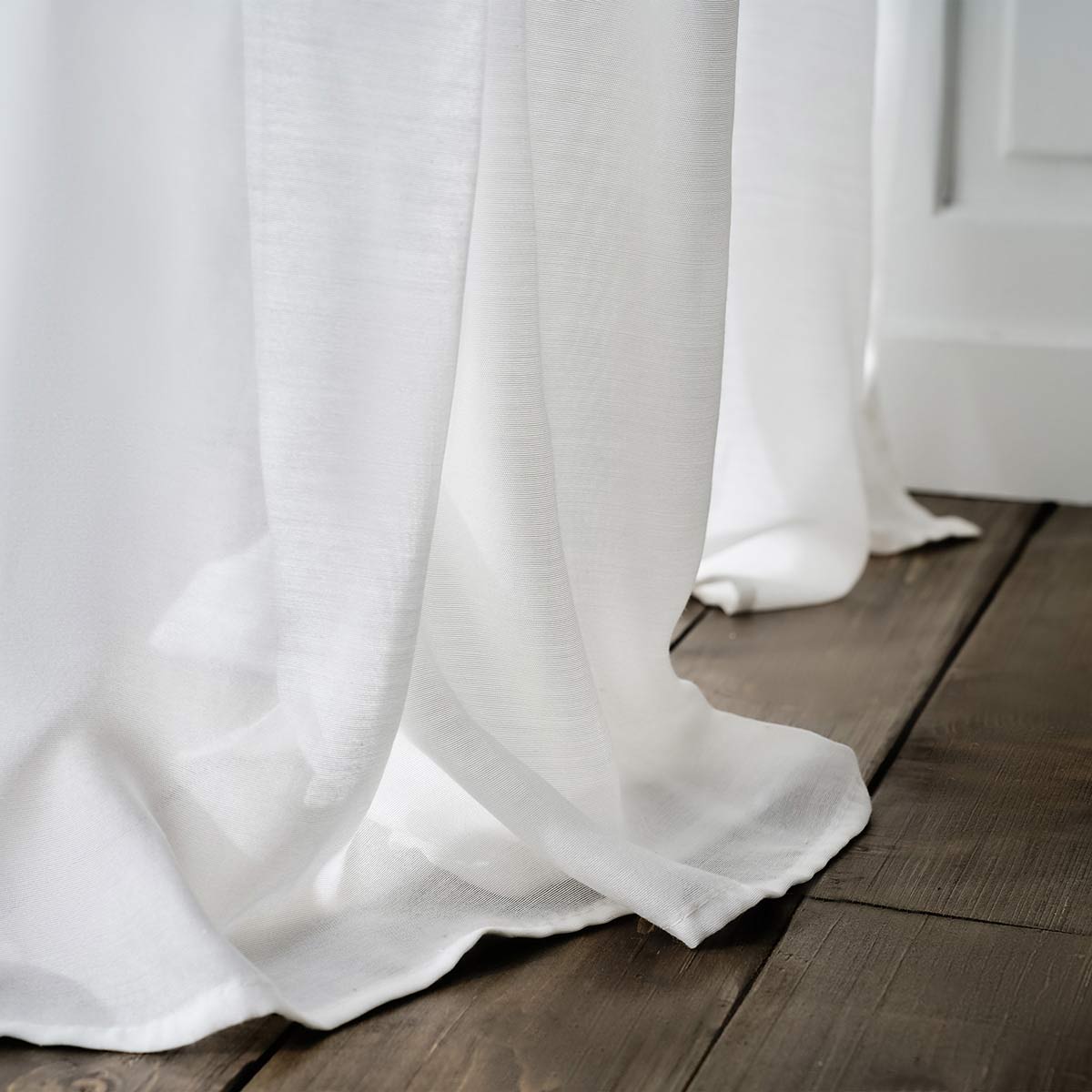 Κουρτίνα με σιρίτι Renata Offwhite 506/05