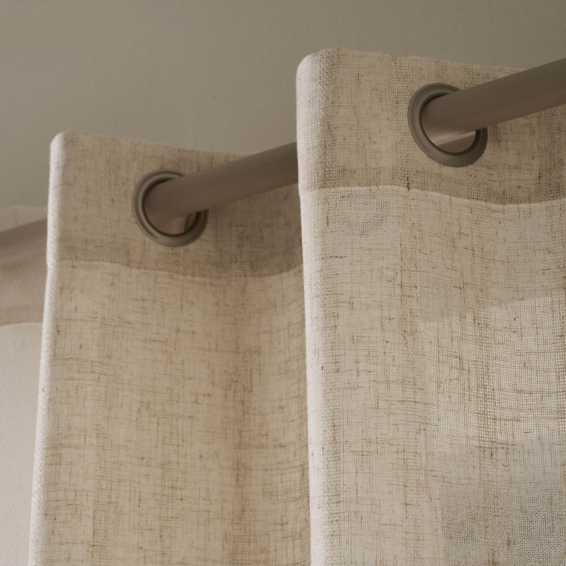Curtain with studs 140x280cm Nysera Linen 705