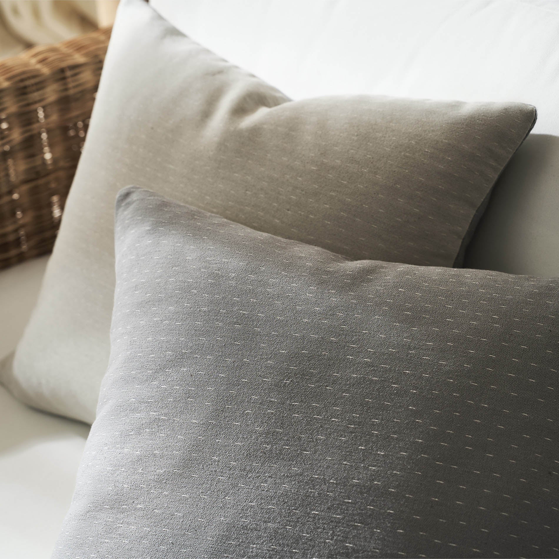Pillowcase 50x50cm Rukia Sky Grey /Water Grey 269