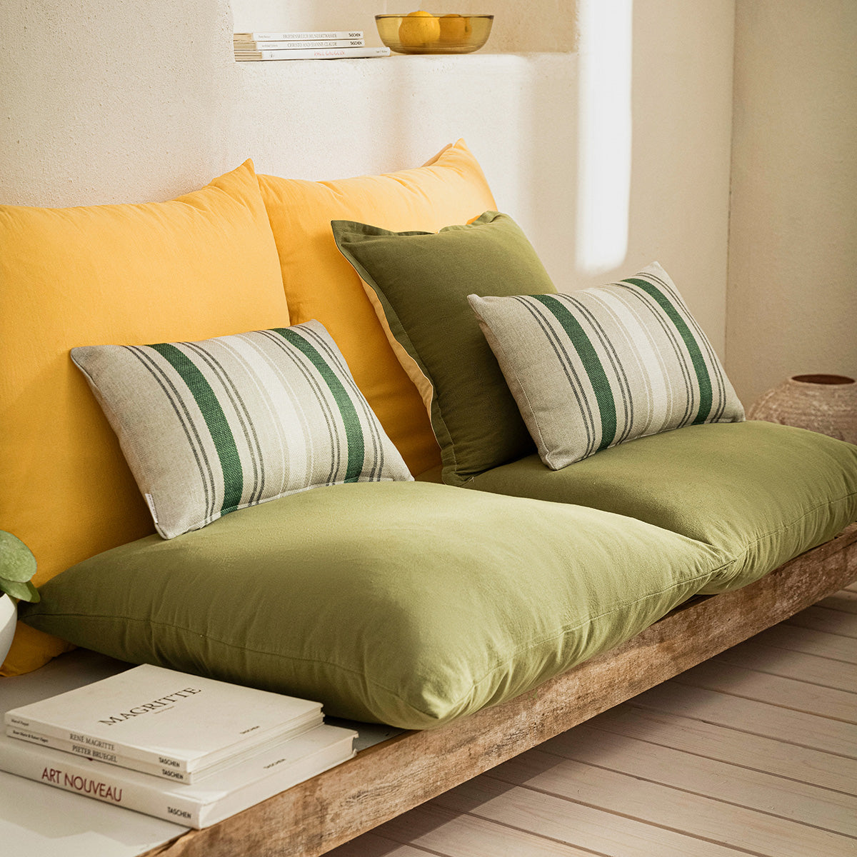 Μαξιλαροθήκη 65x65cm Light veil Sun Yellow 309/ 10