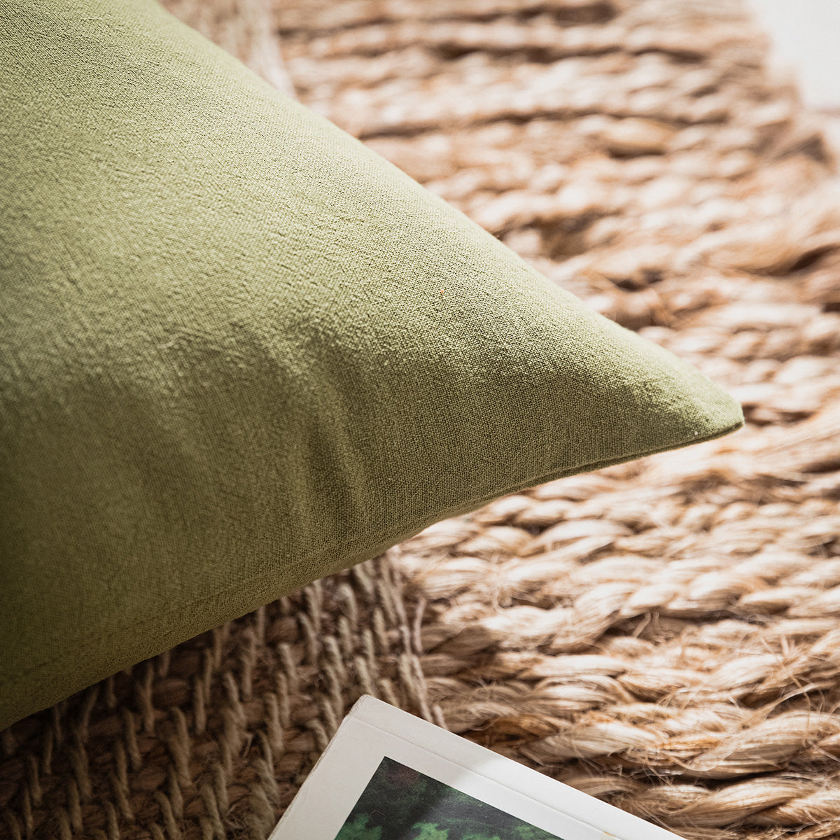 Pillowcase 65x65cm Light veil Nature Green 309/ 30