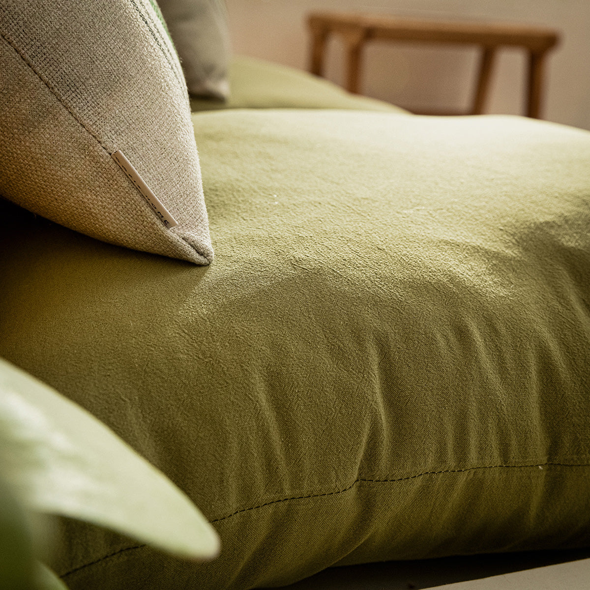 Pillowcase 65x65cm Light veil Nature Green 309/ 30