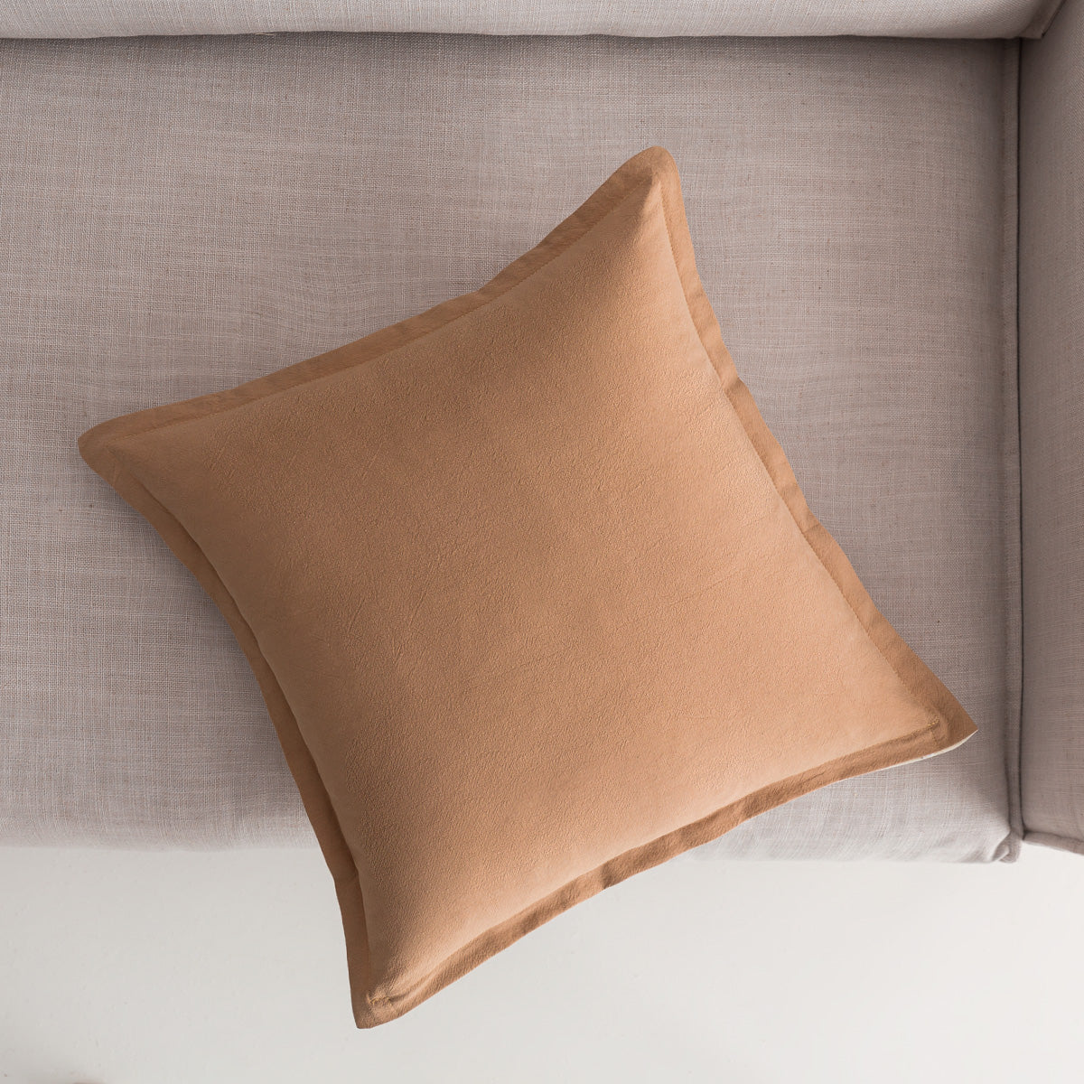 Μαξιλαροθήκη 43x43cm Light veil Jute/Vanilla 309/ 36