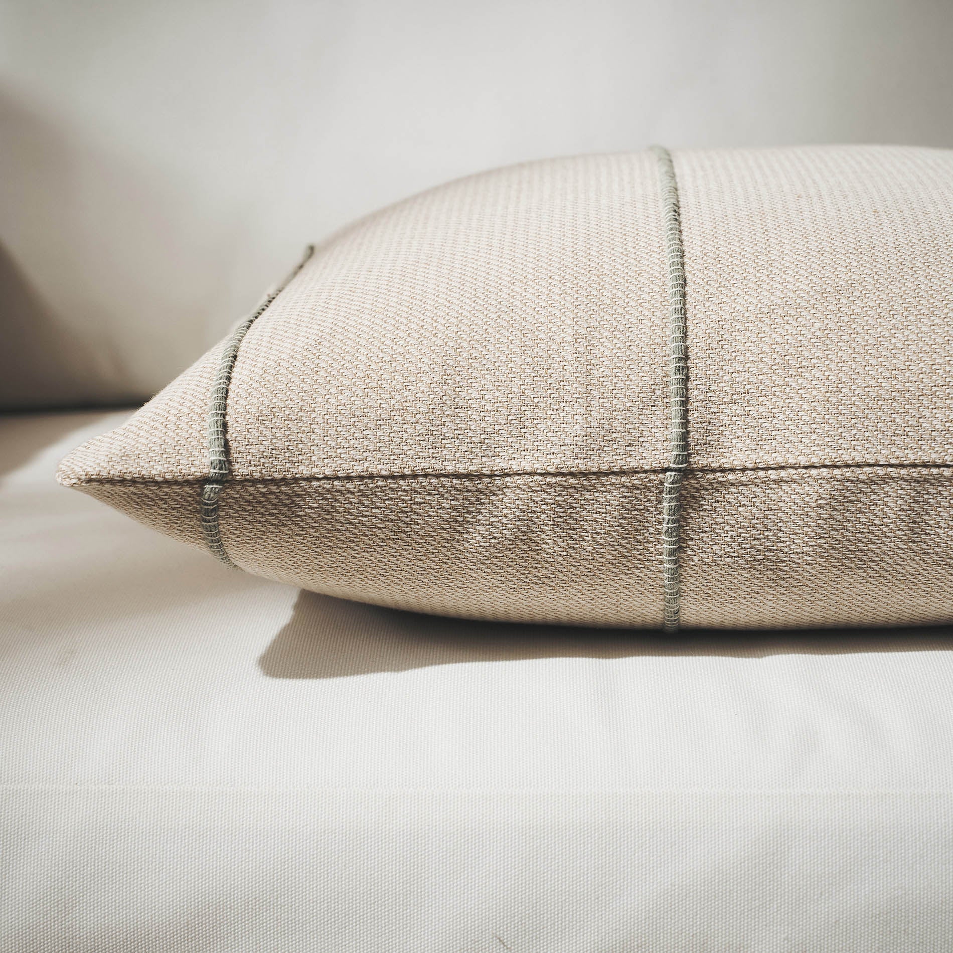 Μαξιλαροθήκη 43x43cm Rabia Beige/Green 321/18