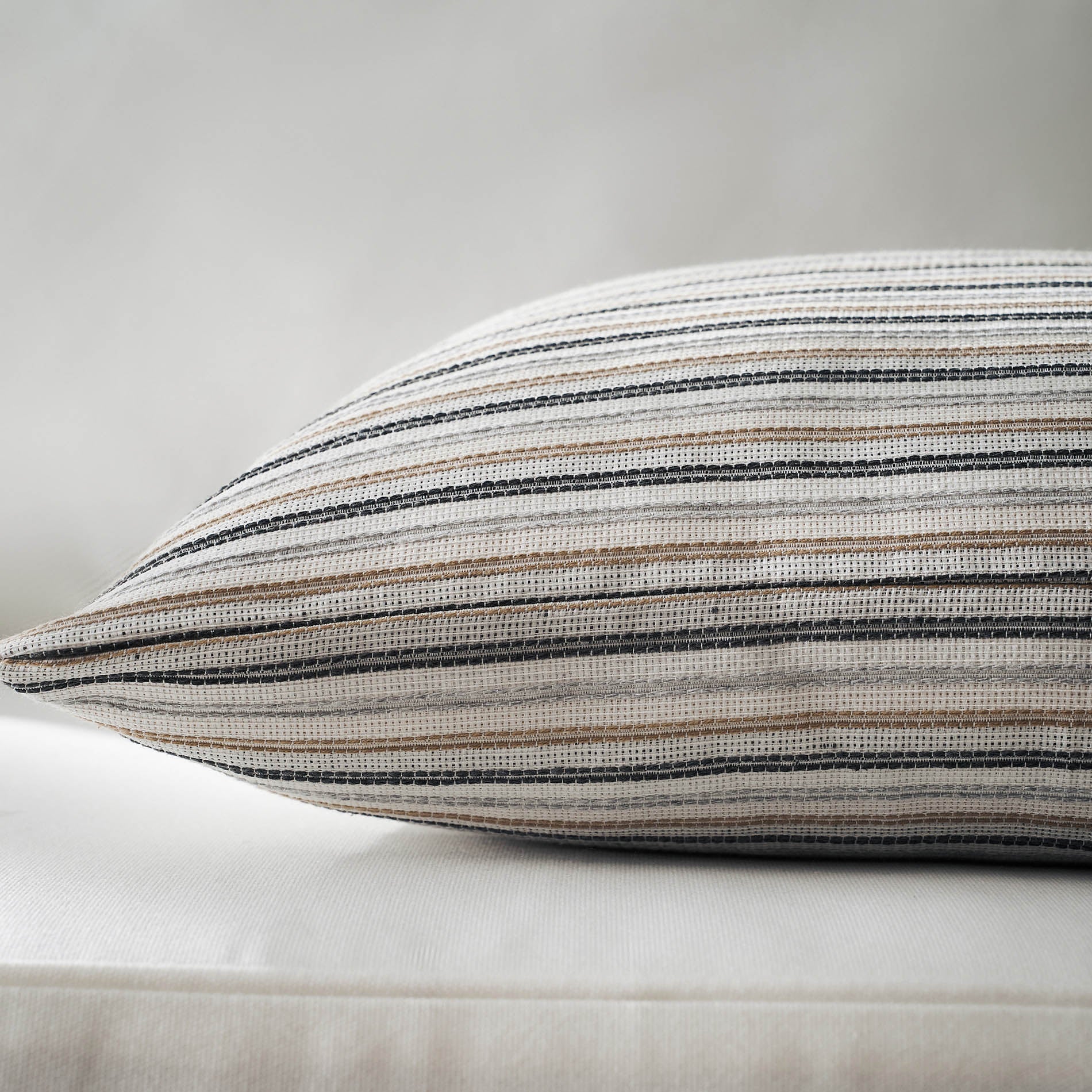 Μαξιλαροθήκη 50x50cm Clover Brown/Grey 334/21