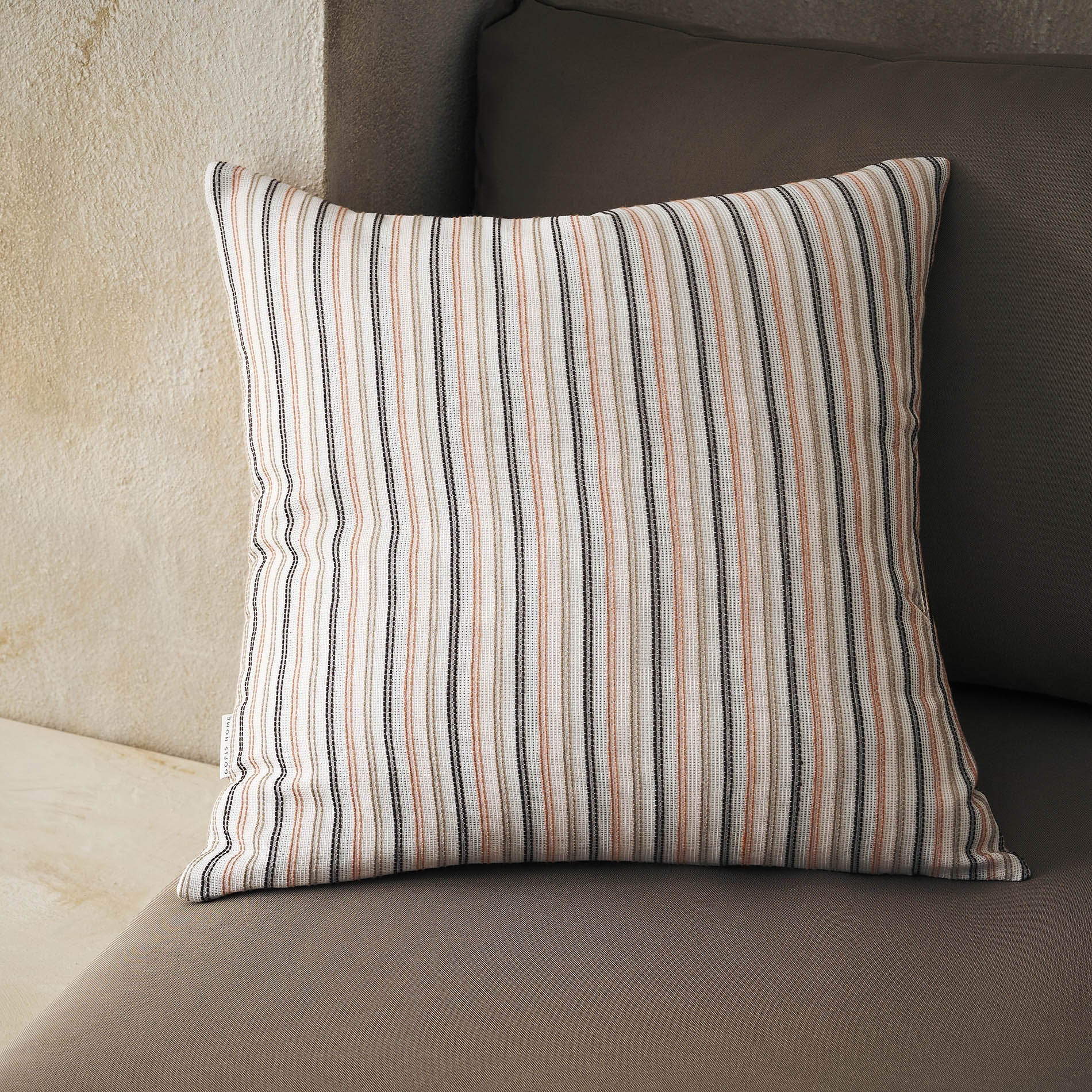 Μαξιλαροθήκη 50x50cm Clover Tan/Beige 334/22