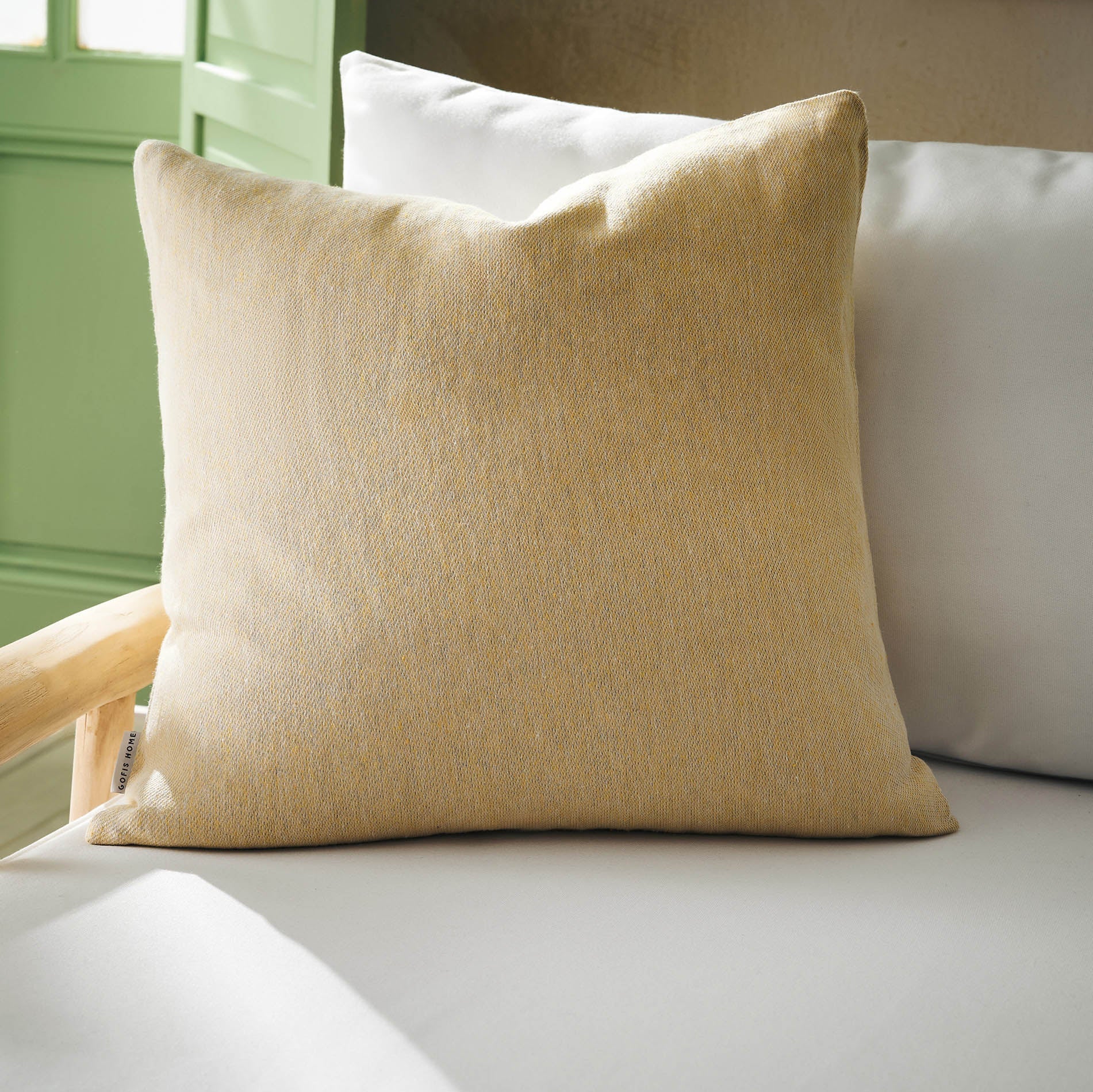 Pillowcase 50x50cm Ziyi Wheat Yellow 339/04