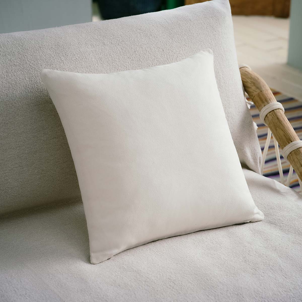 Pillowcase 43x43cm Eartha Cloud White 372/16