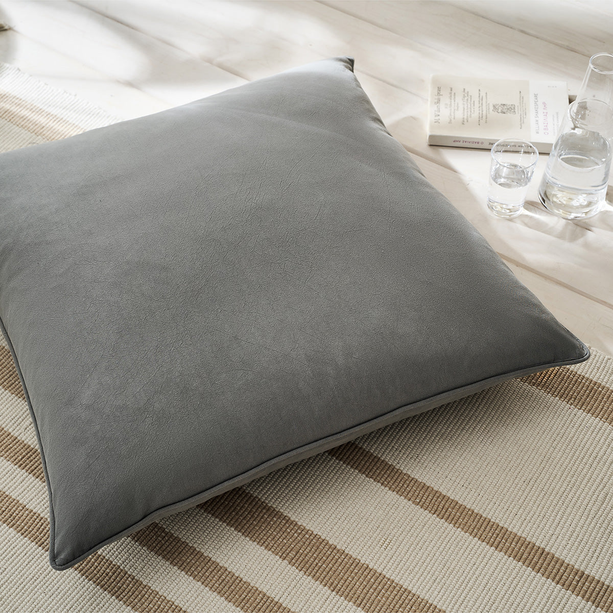 Pillowcase 65x65cm Valerie Graphite Grey 381