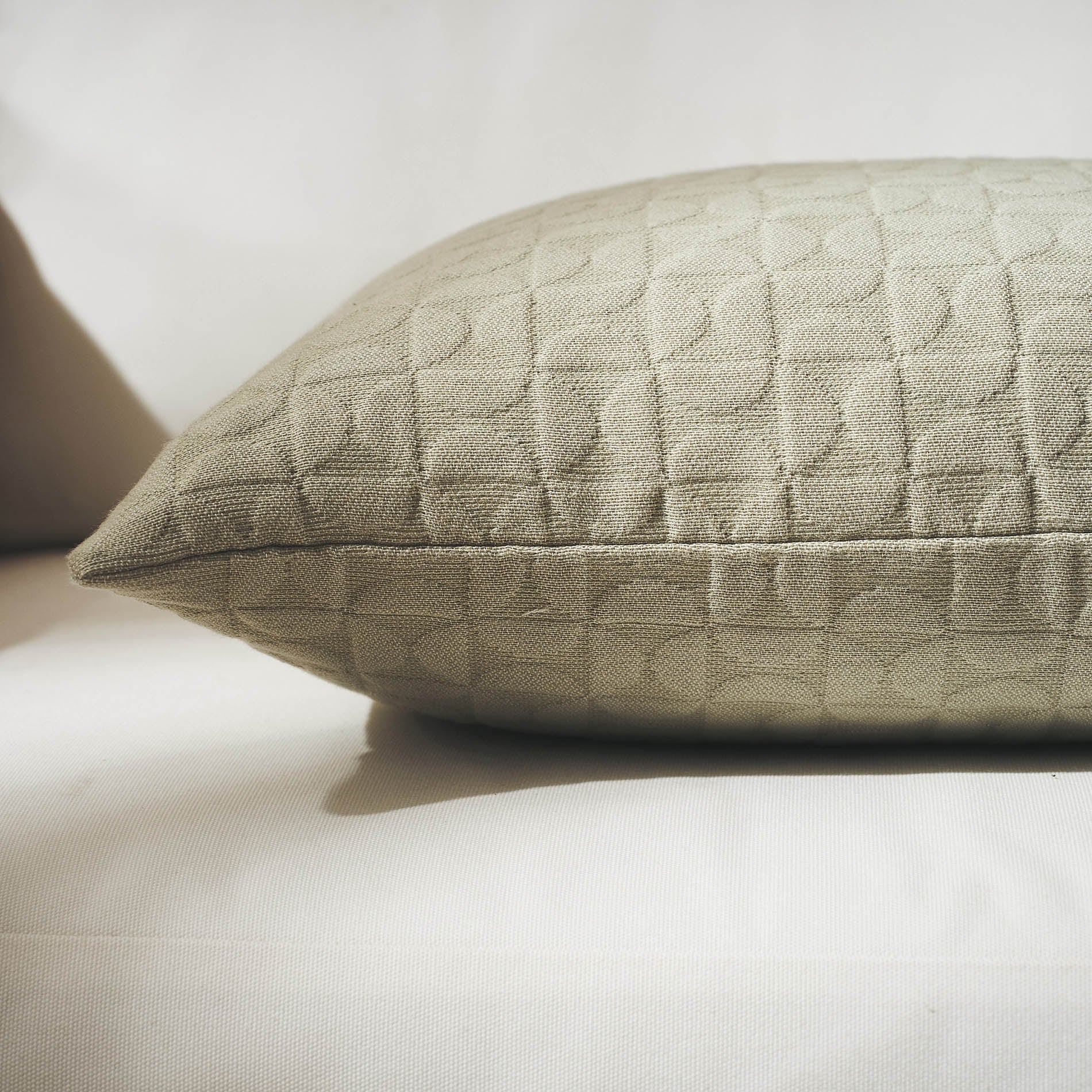 Μαξιλαροθήκη 50x50cm Eliena Smoke Green 402/07