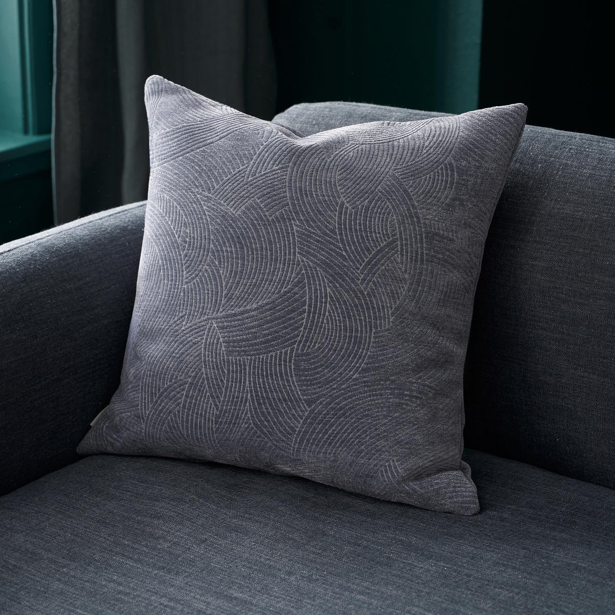 Μαξιλαροθήκη 50x50cm Nimbus Blue Grey 447/09