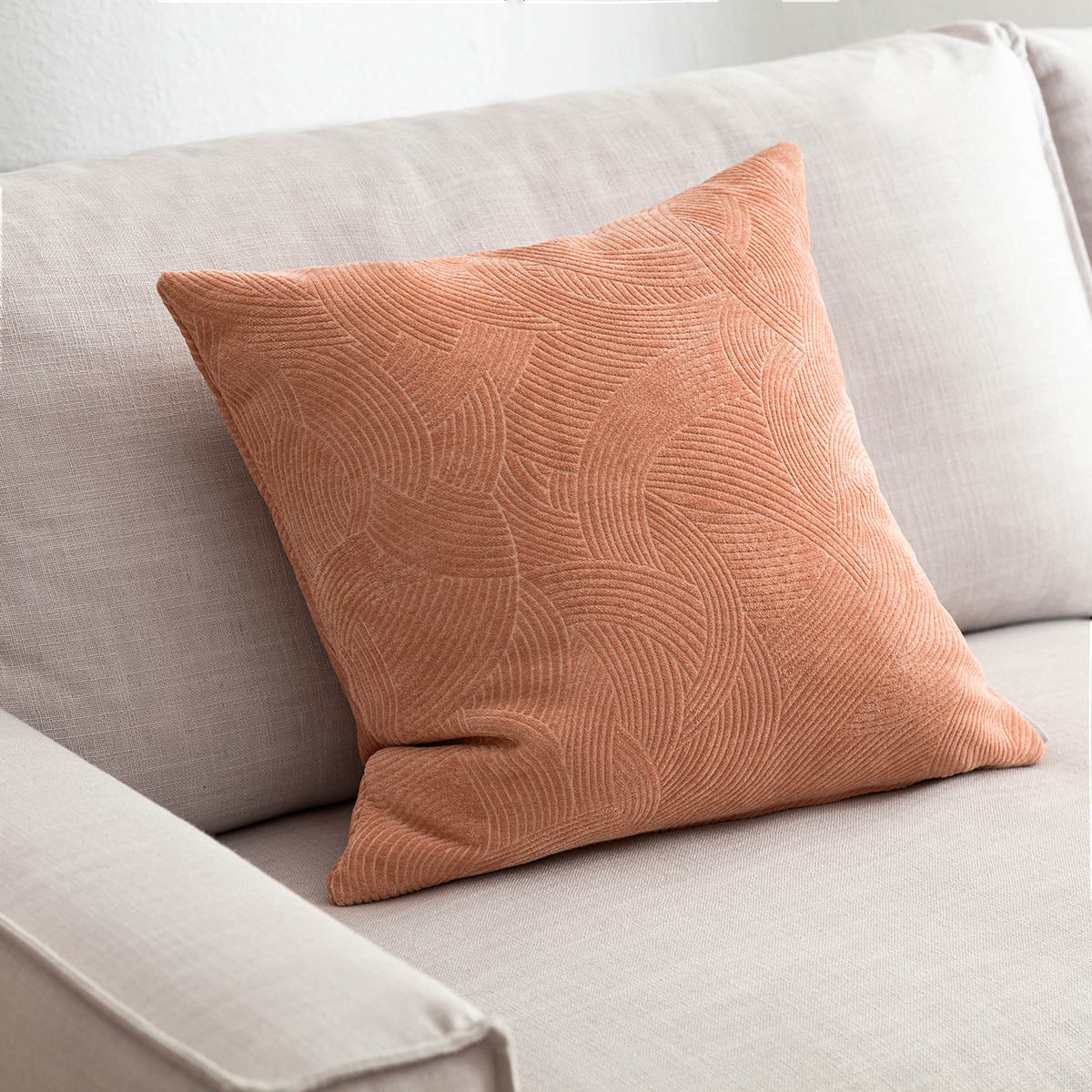 Μαξιλαροθήκη 50x50cm Clay Brown 447/ 13