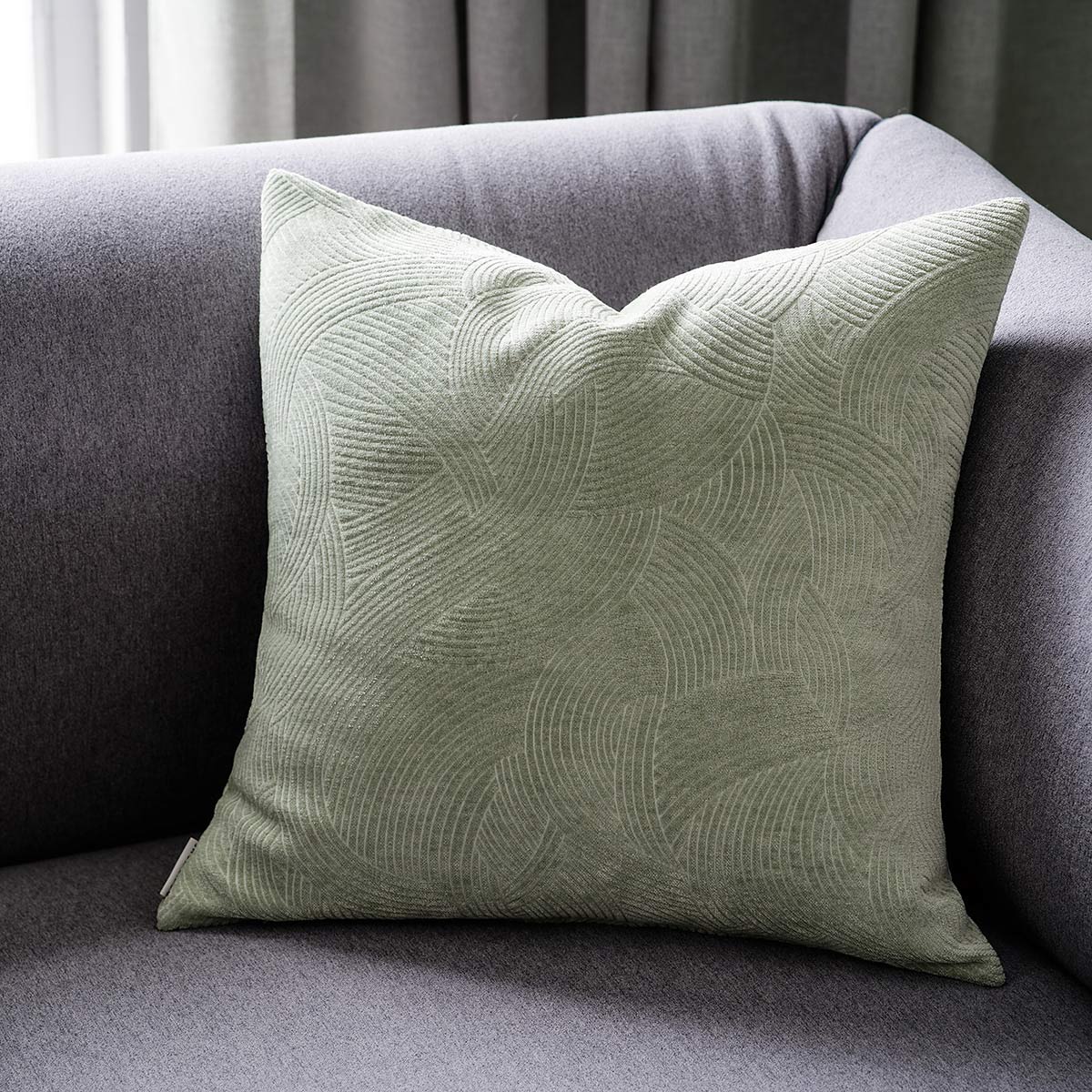 Pillowcase 50x50cm Nimbus Dish Green 447/46