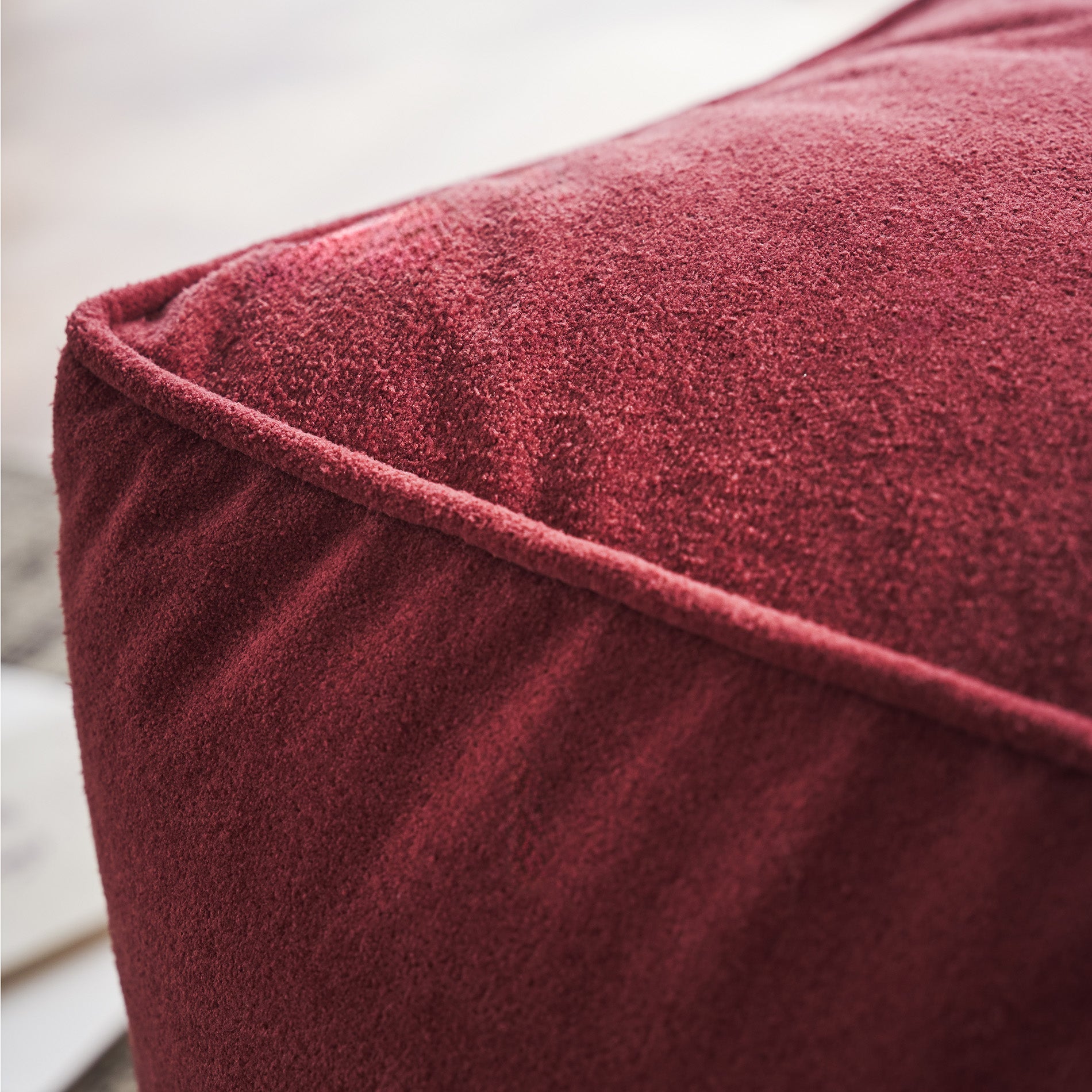 pouf 40x50x50cm Mirabelle Spice Red 461/02
