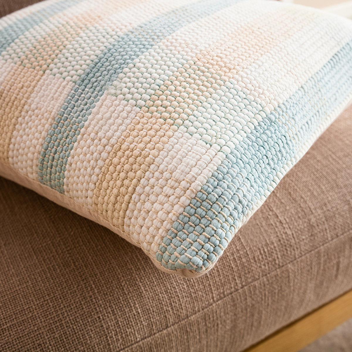 Pillowcase 43x43cm Tic-tac-toe Aqua 477