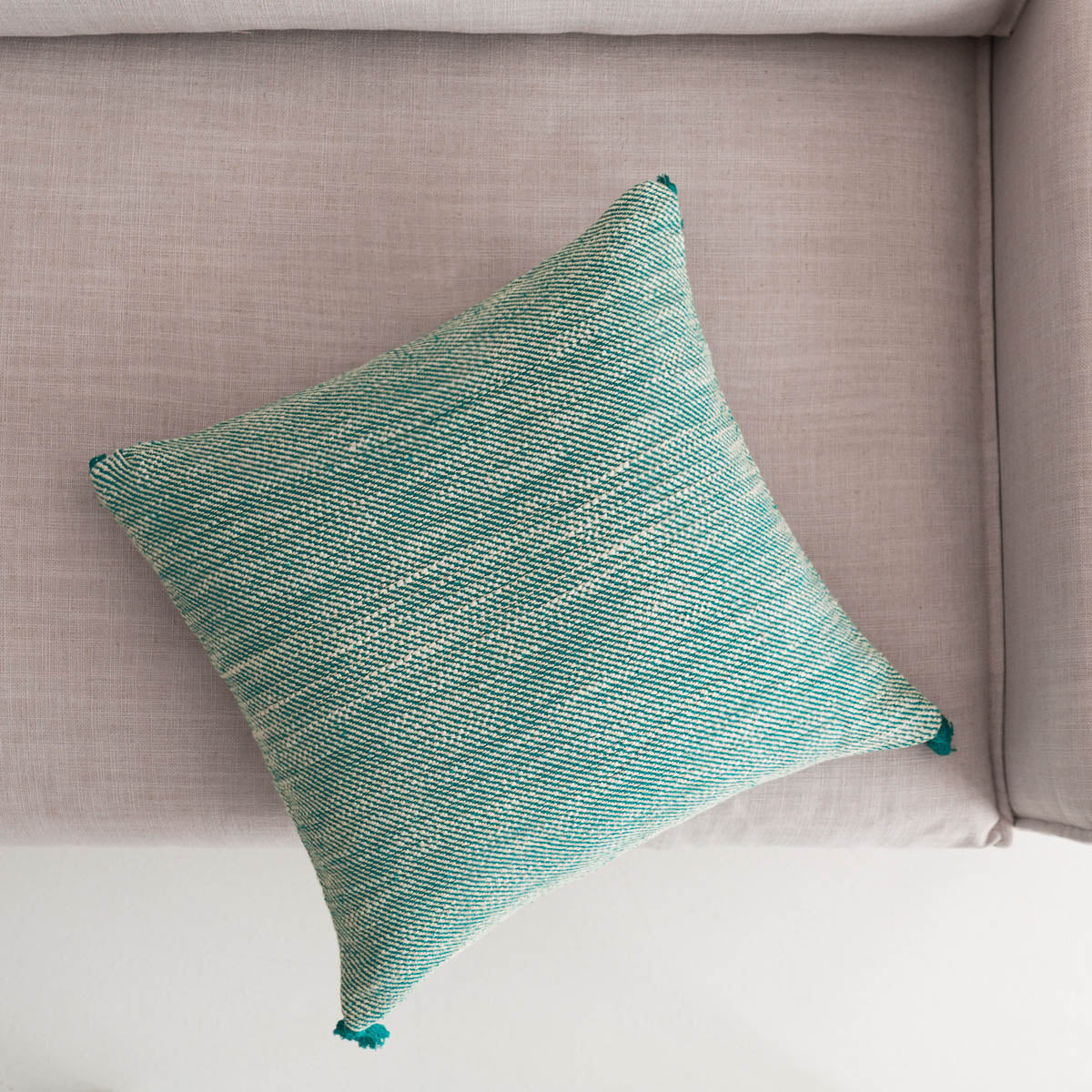 Μαξιλαροθήκη 43x43cm Dreadlocks Petrol 504