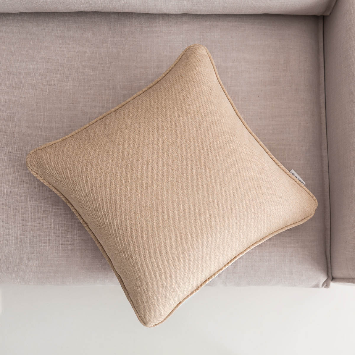 Pillowcase 43x43cm Beige 508/06