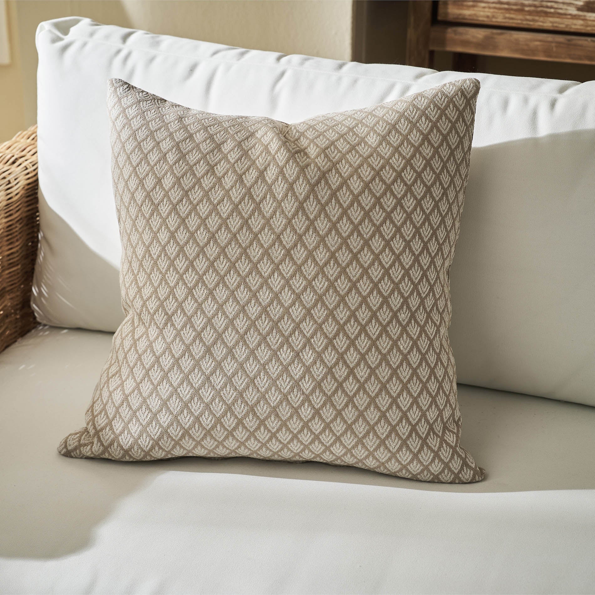 Pillowcase 50x50cm Seilah Natural Beige 515