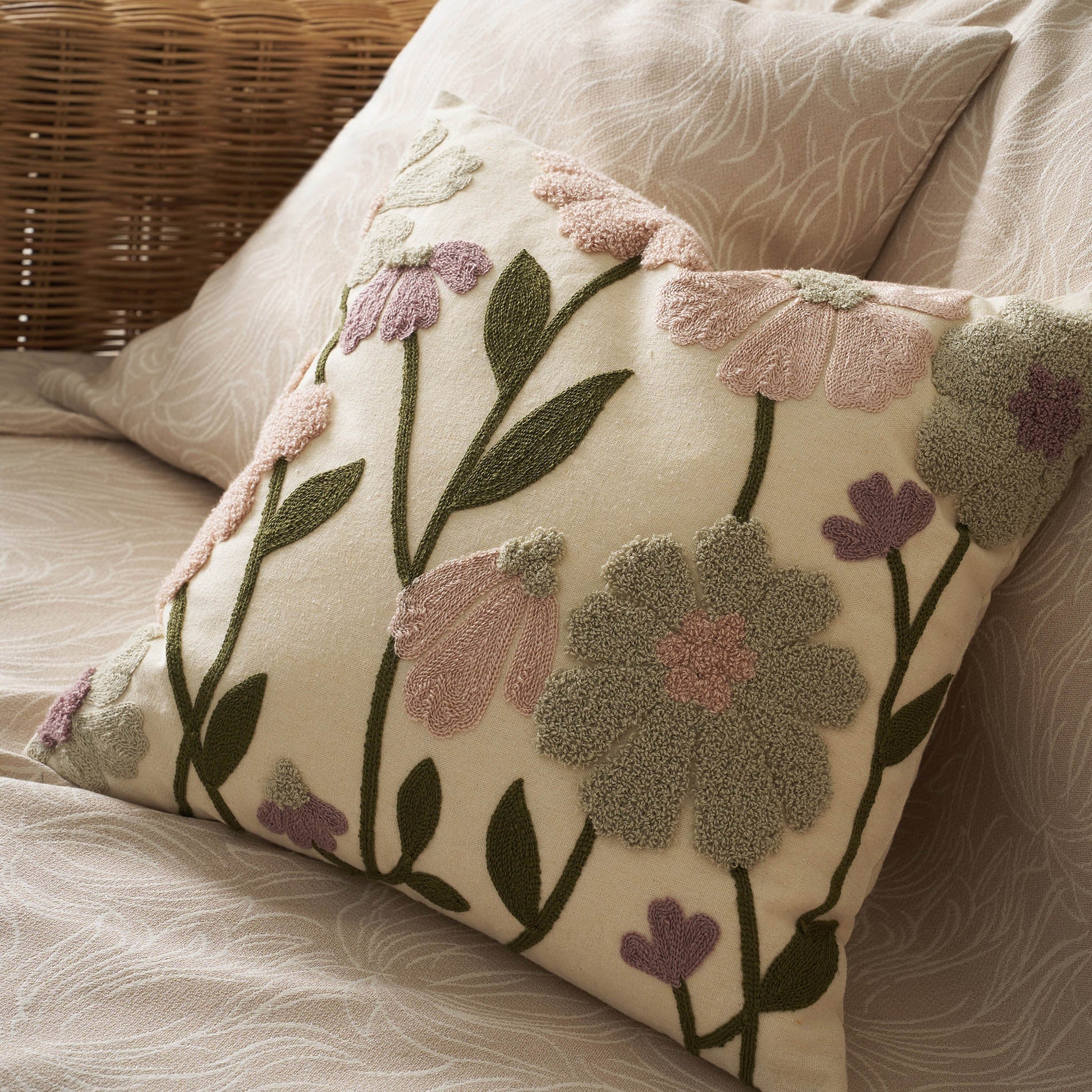 Μαξιλαροθήκη 43x43cm Ivara 556