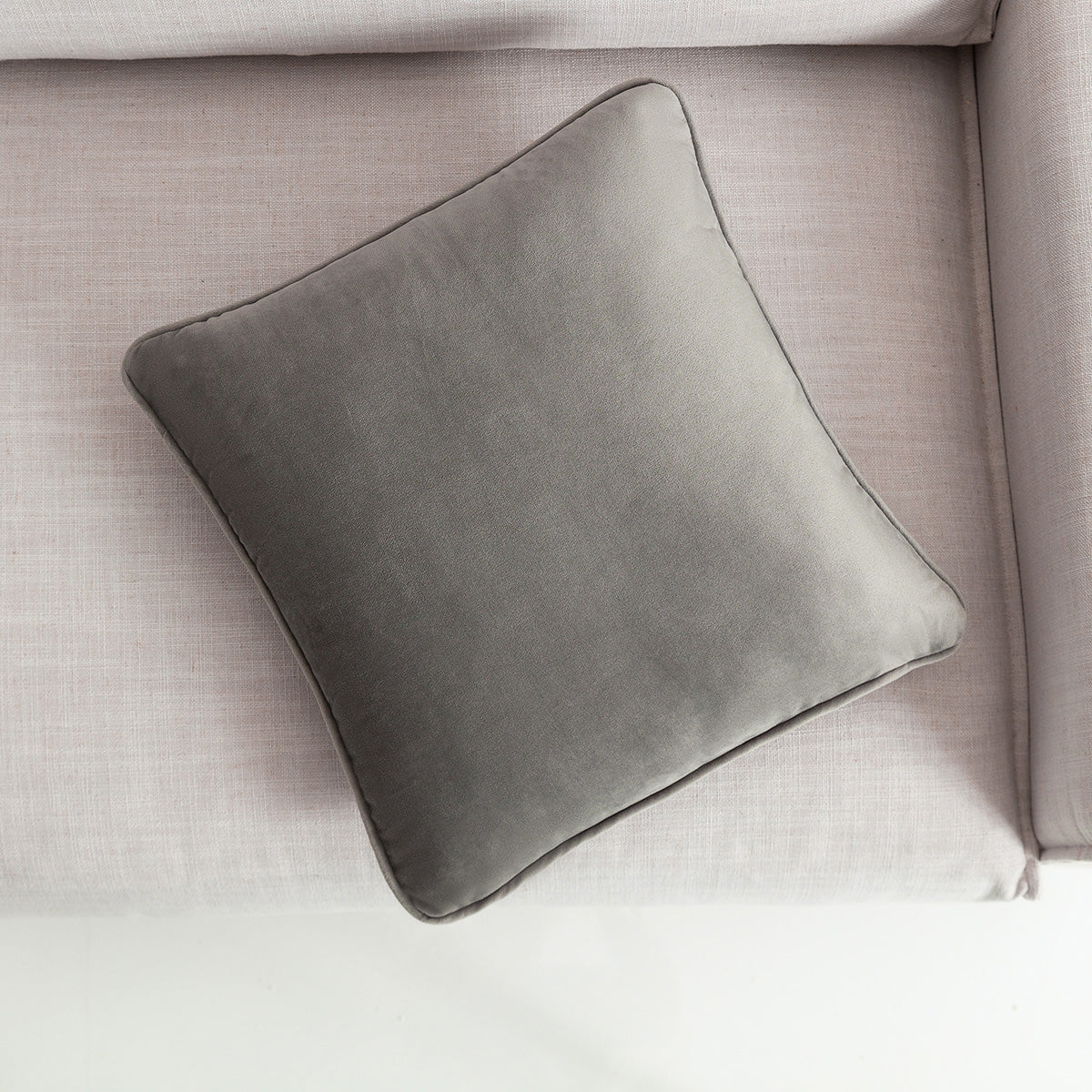 Μαξιλαροθήκη 43x43cm Winter Γκρι 711/ 15
