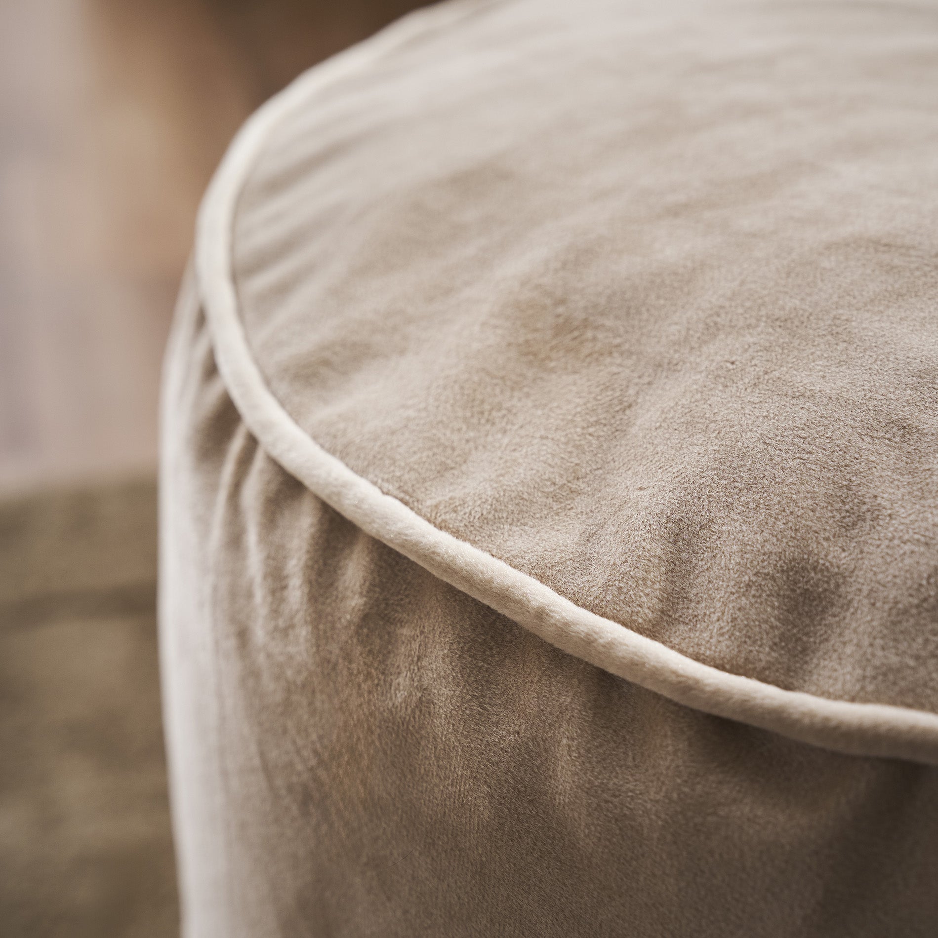 pouf 40x50x50cm Winter Dove Beige 711/06