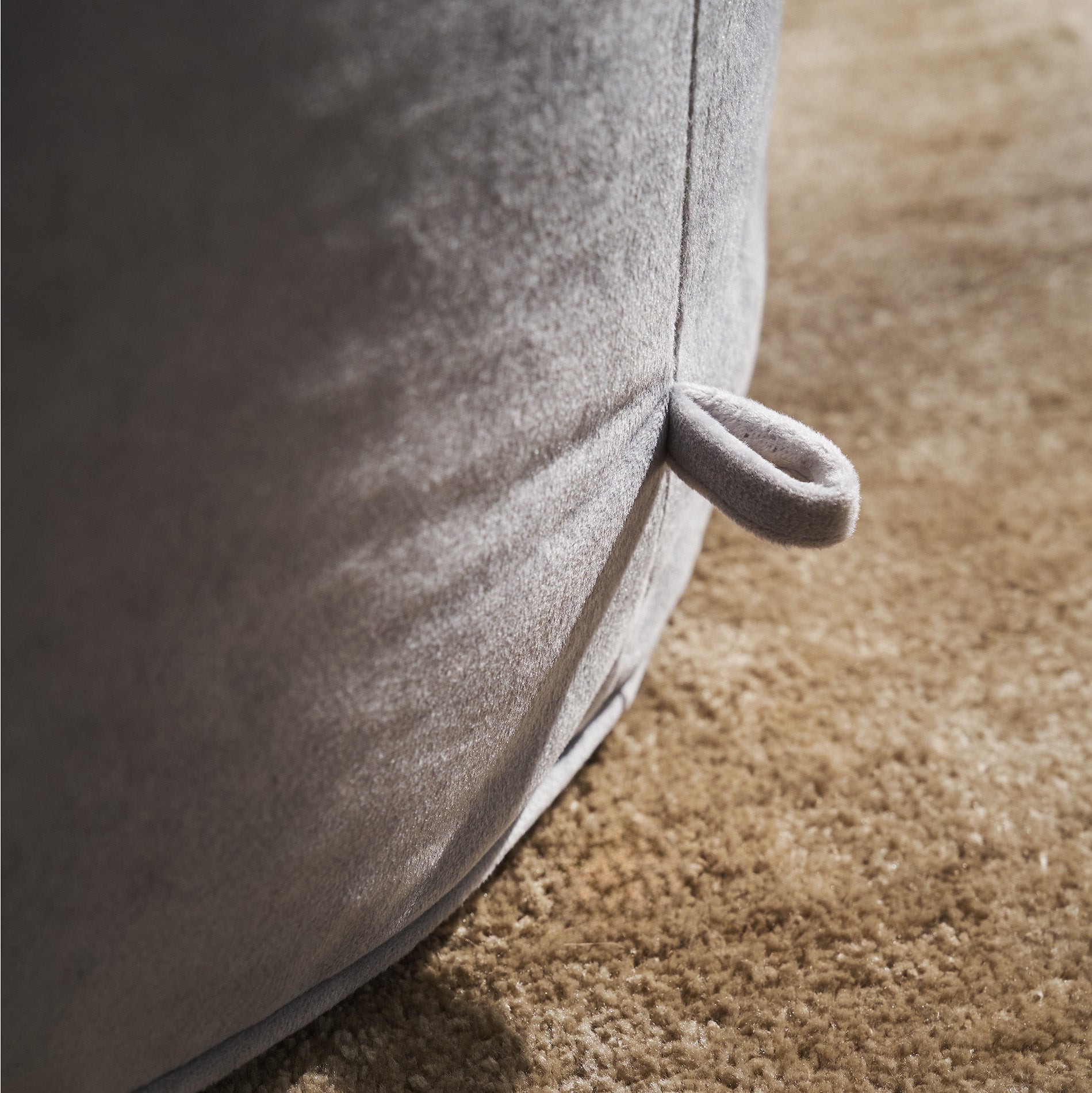pouf 40x50x50cm Winter Cloud Grey 711/34