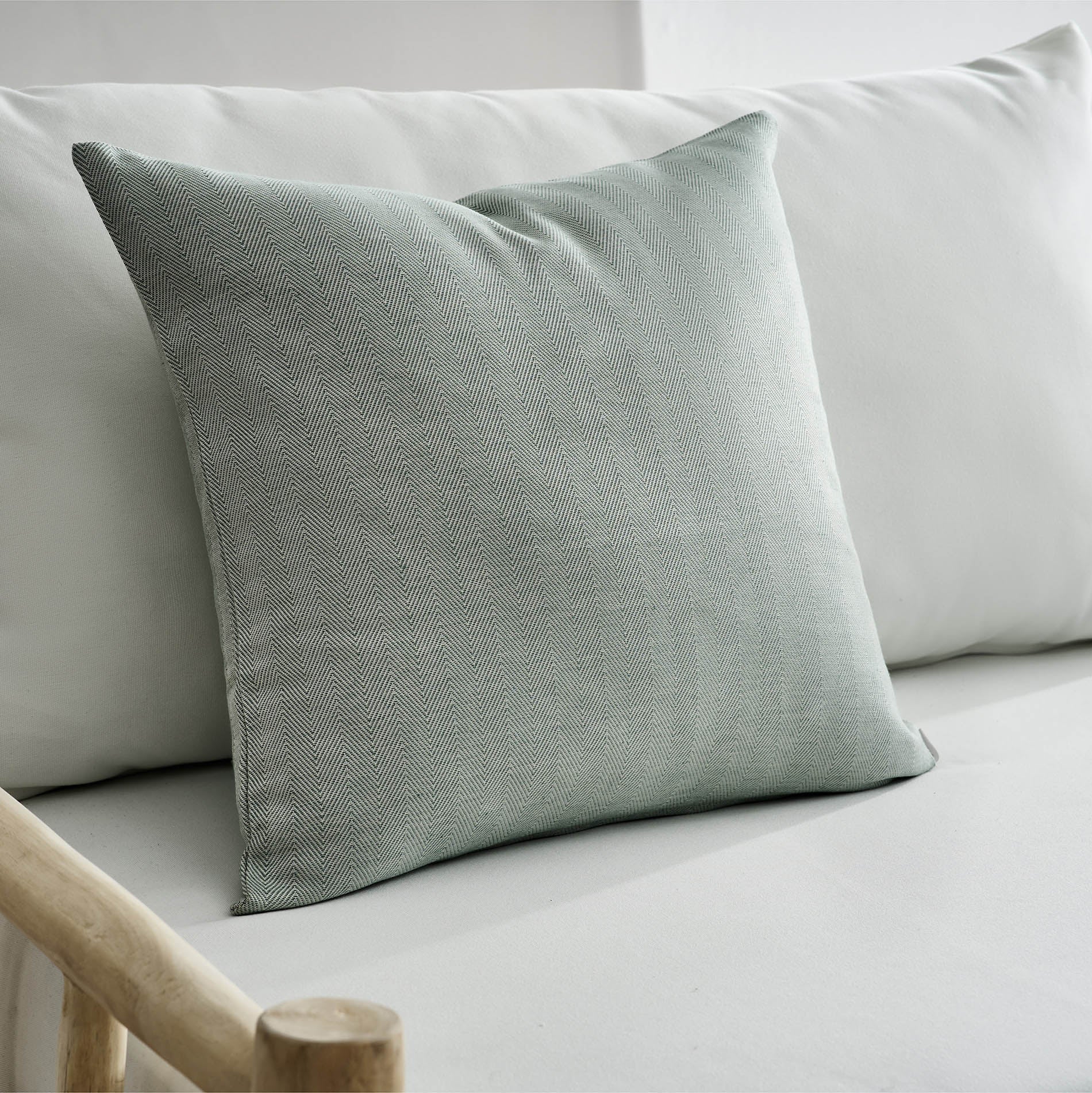 Pillowcase 50x50cm Rene Green Aqua SS24 732