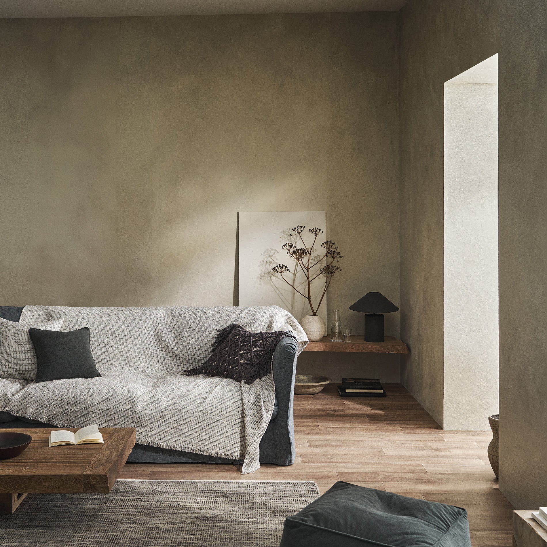 Throw Quina Beige/Black 238/14