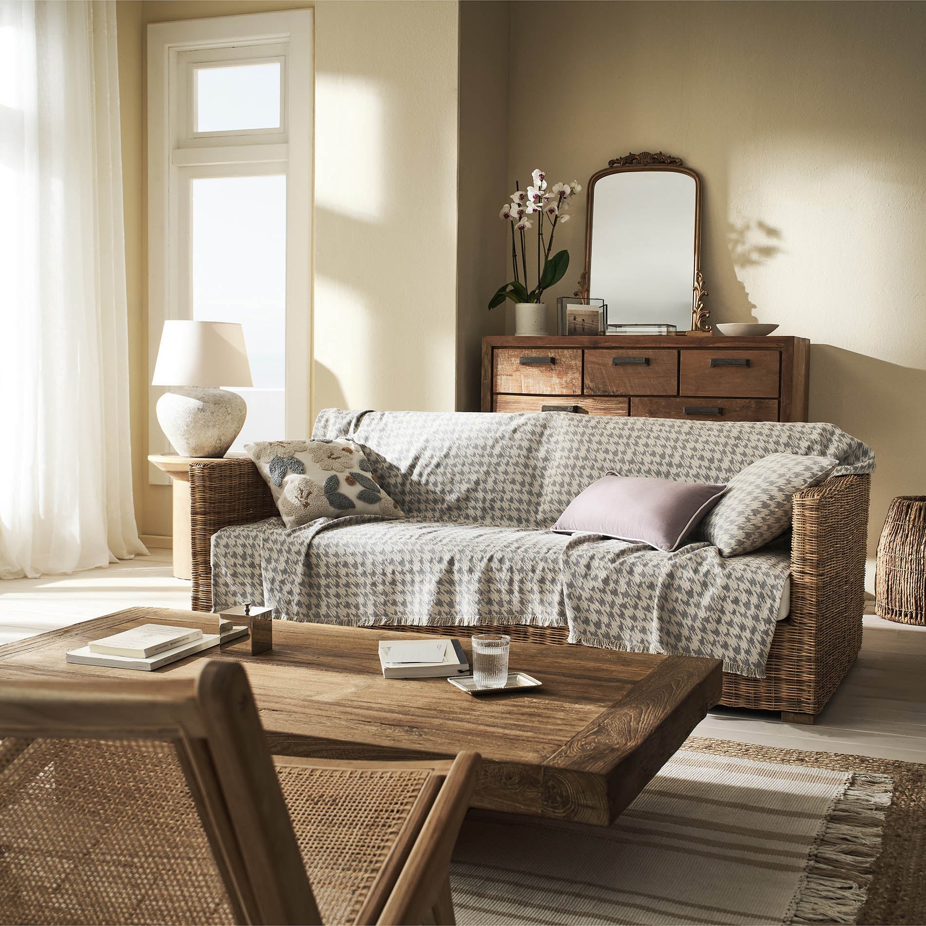 Throw Mireya Sky Grey 252