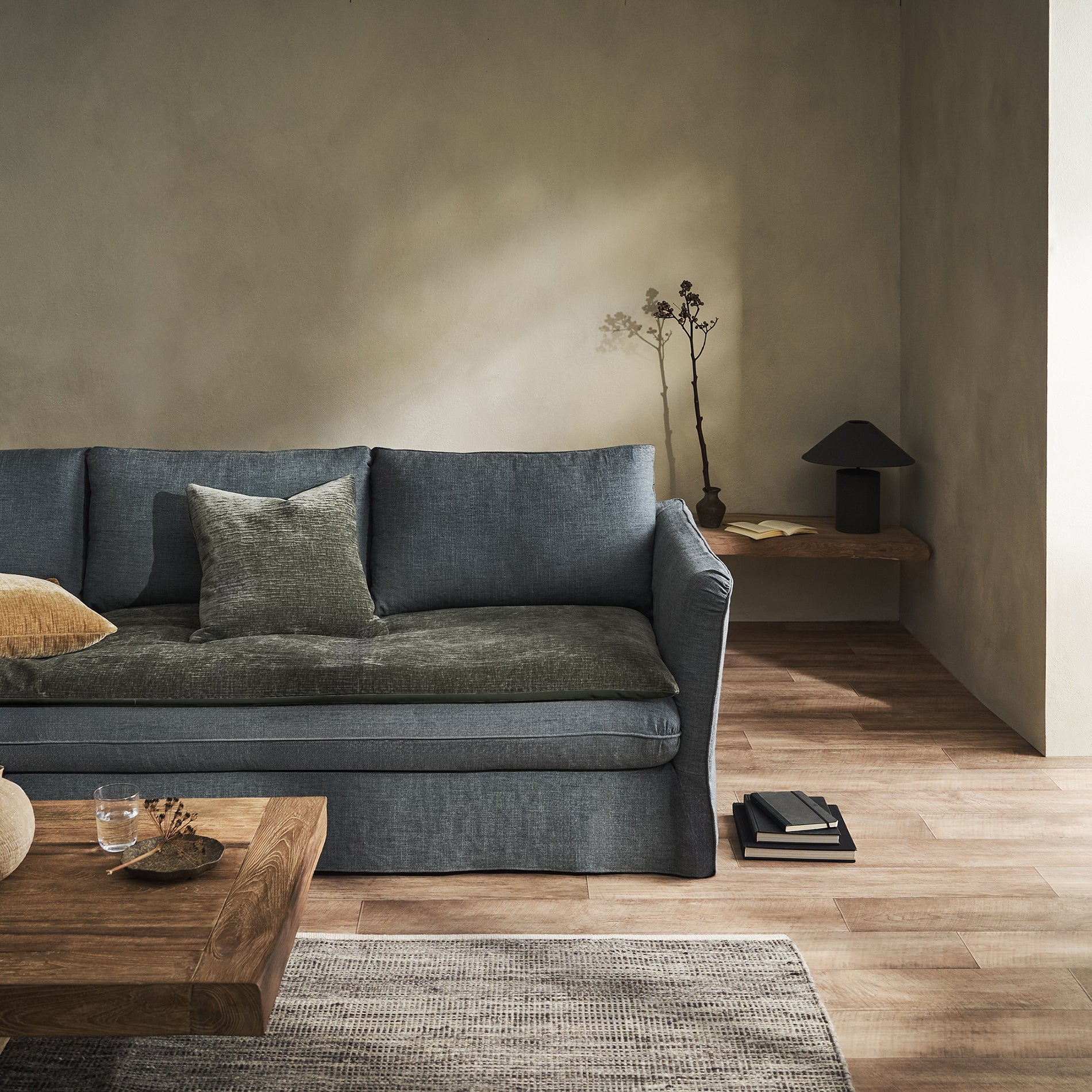 Sofa Quilt 85x200cm Lucilla Green 332/07