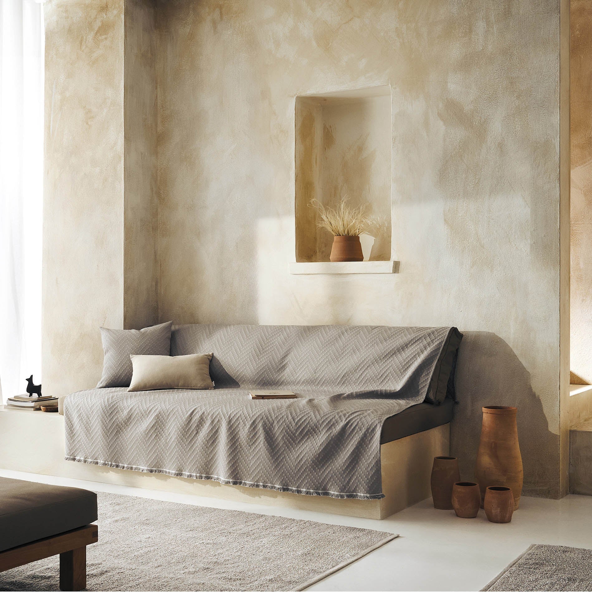 Sofa throw Ori Rock Grey 401/15