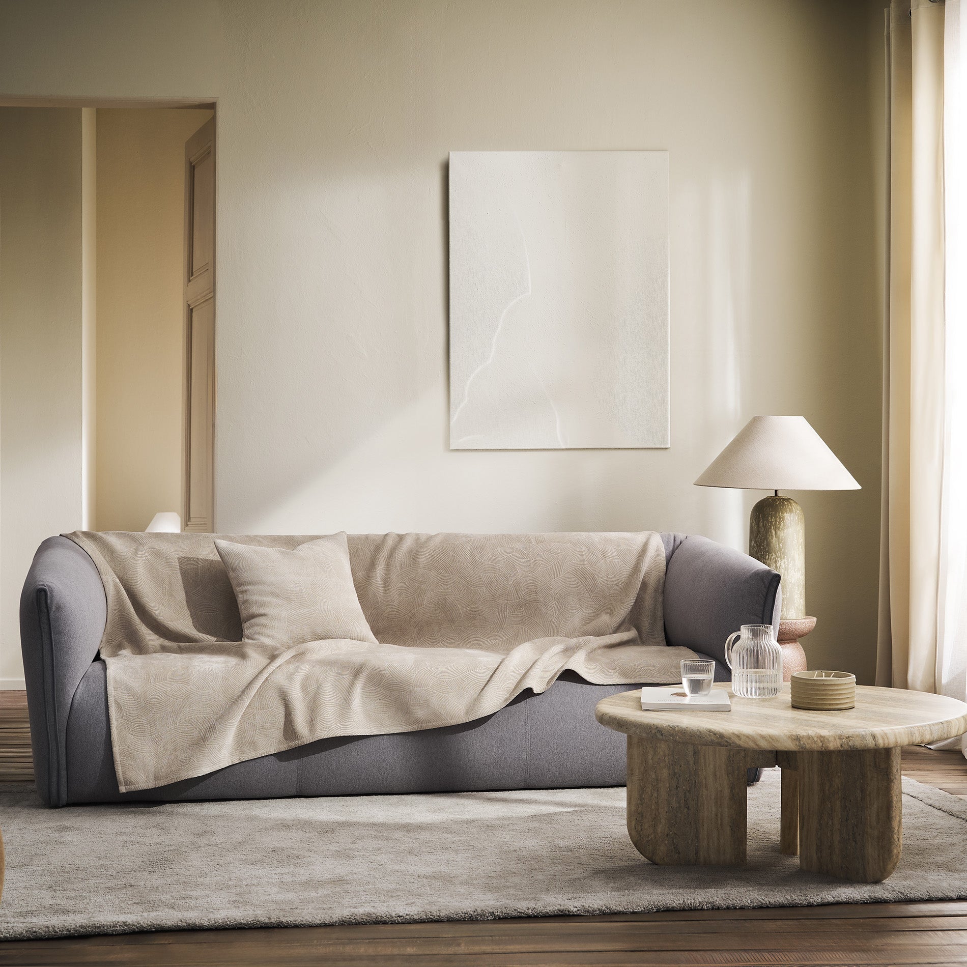 Throw Nimbus Warm Beige 447/39