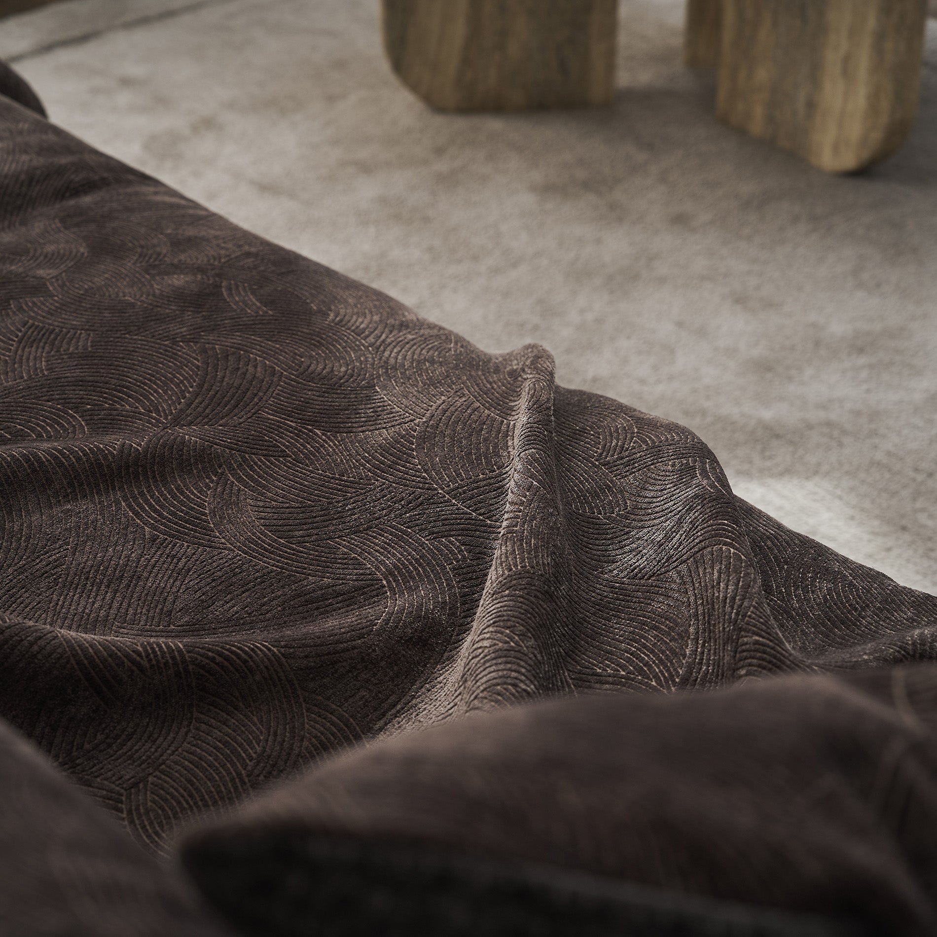 Nimbus Dark Chocolate Throw Pillow 447/41