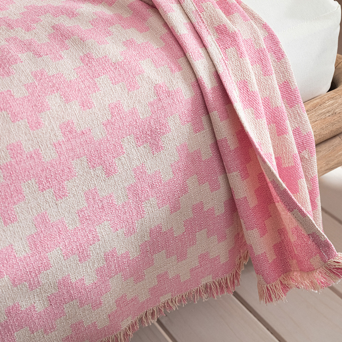 Throw Summer waves Gum Pink 466/23