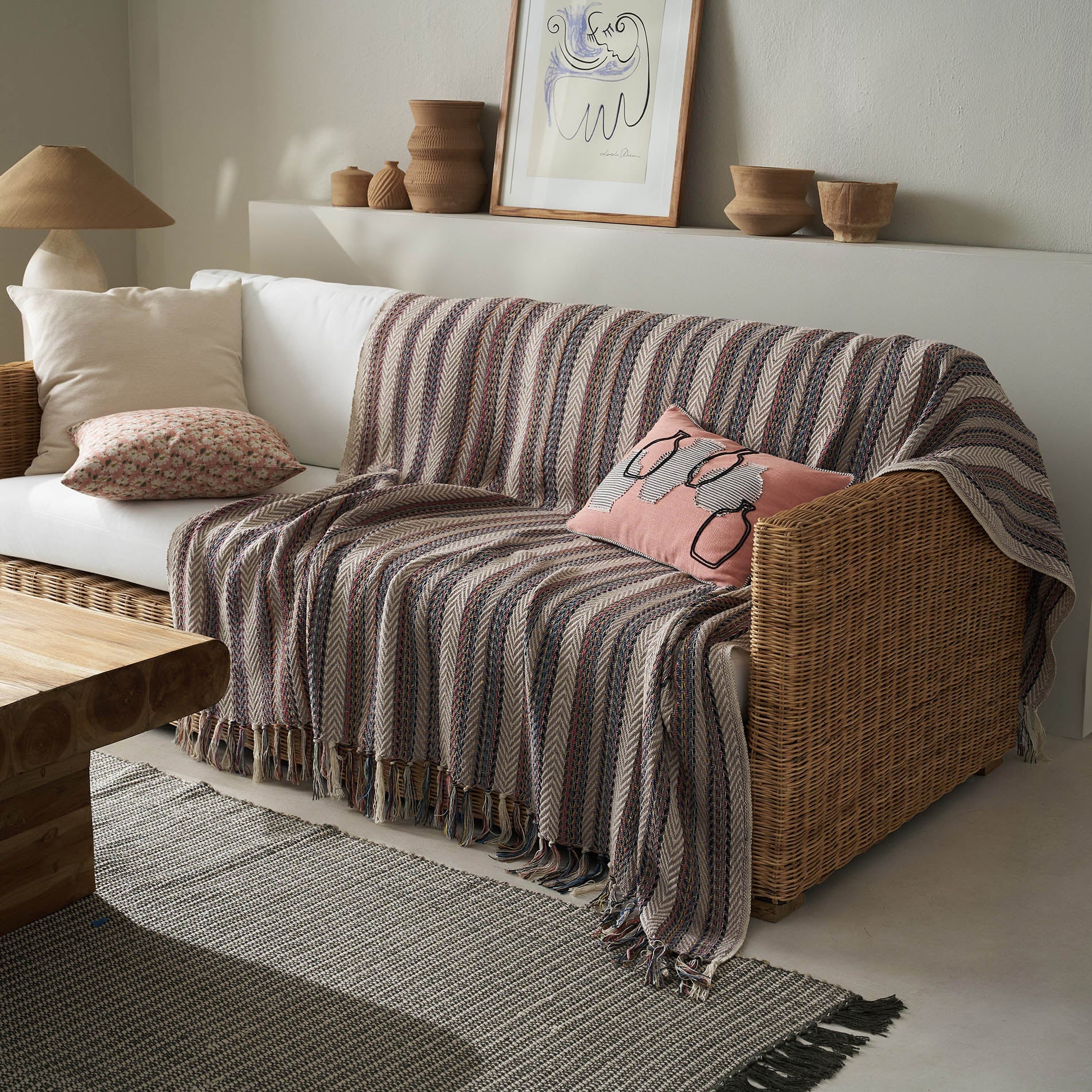 sofa throw Decorative 145x180cm Aquata 514